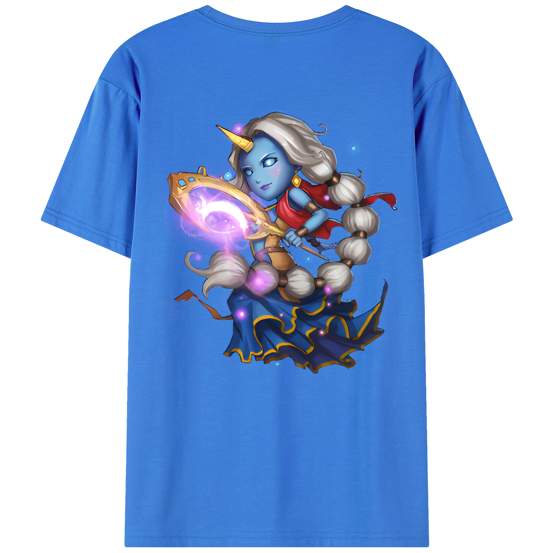 リーグ・オブ・レジェンド League of Legends LOL 綿100％半袖Tシャツ（背面プリント）