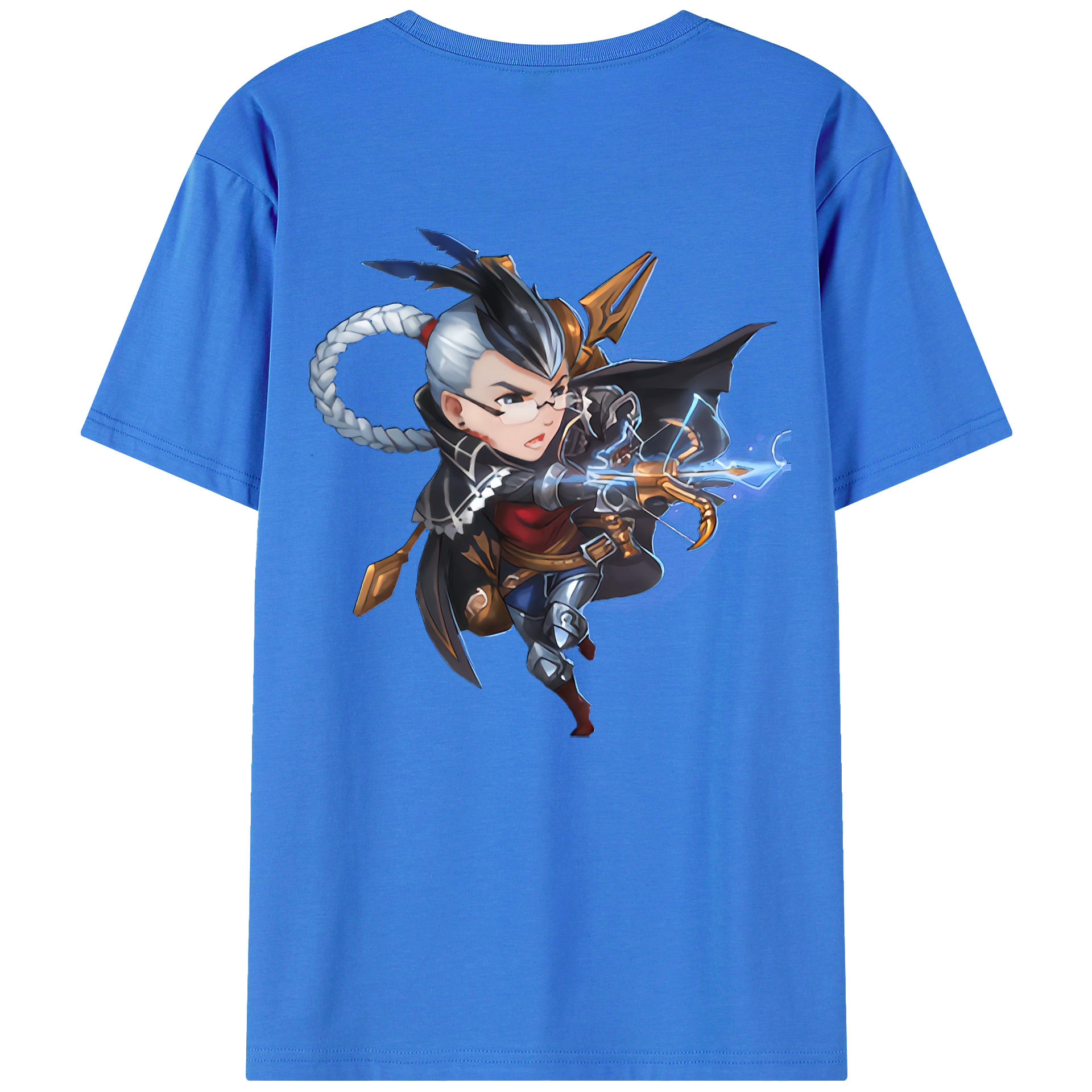 リーグ・オブ・レジェンド League of Legends LOL 綿100％半袖Tシャツ（背面プリント）
