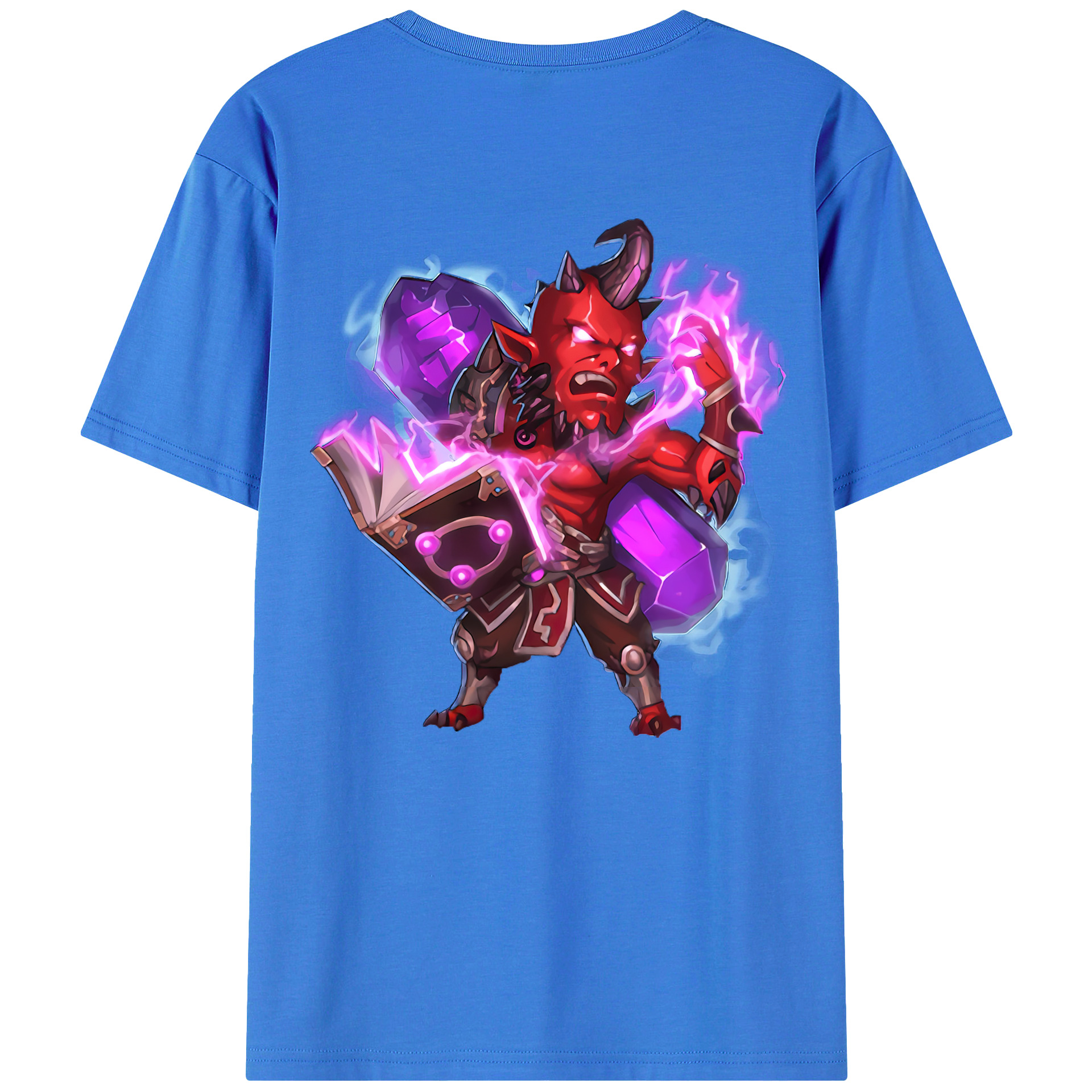 リーグ・オブ・レジェンド League of Legends LOL 綿100％半袖Tシャツ（背面プリント）