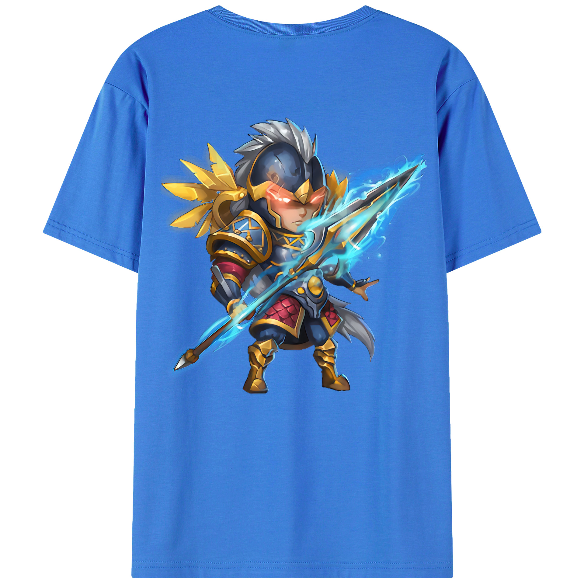 リーグ・オブ・レジェンド League of Legends LOL 綿100％半袖Tシャツ（背面プリント）