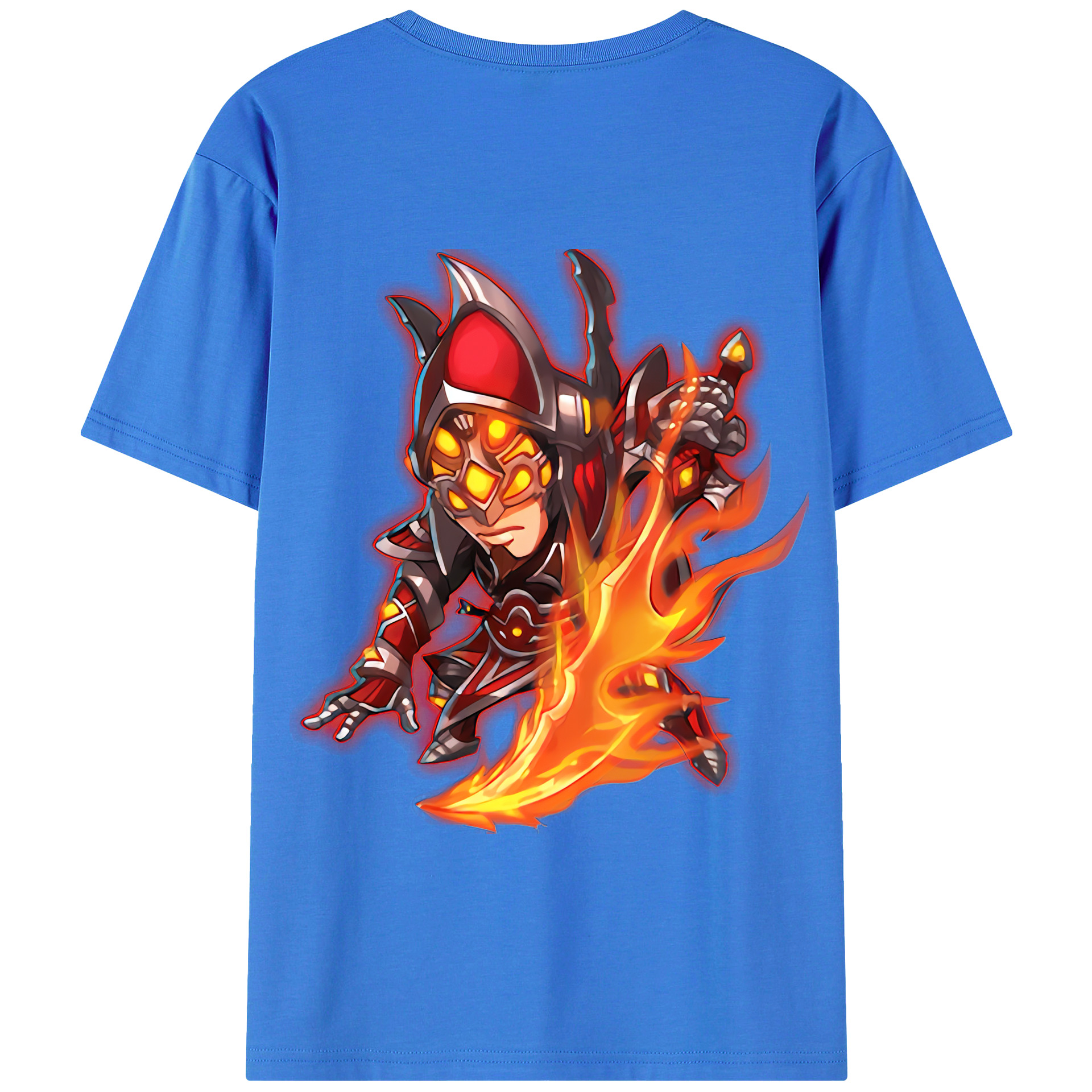 リーグ・オブ・レジェンド League of Legends LOL 綿100％半袖Tシャツ（背面プリント）