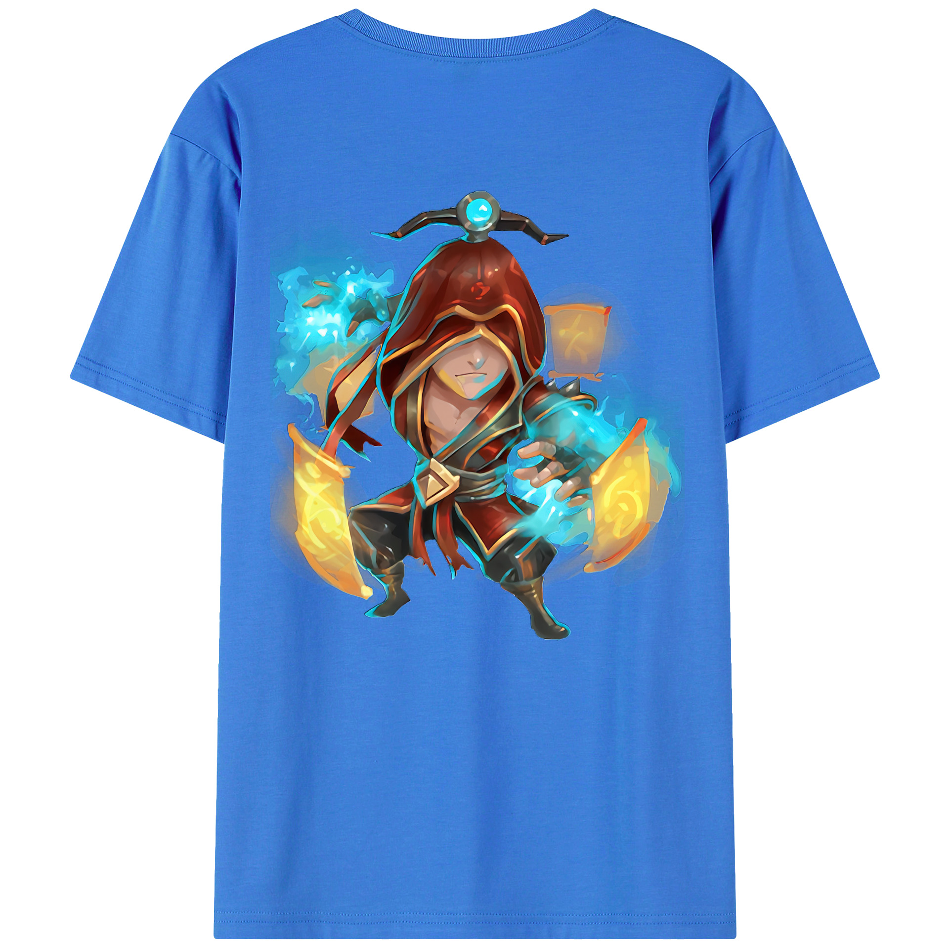 リーグ・オブ・レジェンド League of Legends LOL 綿100％半袖Tシャツ（背面プリント）