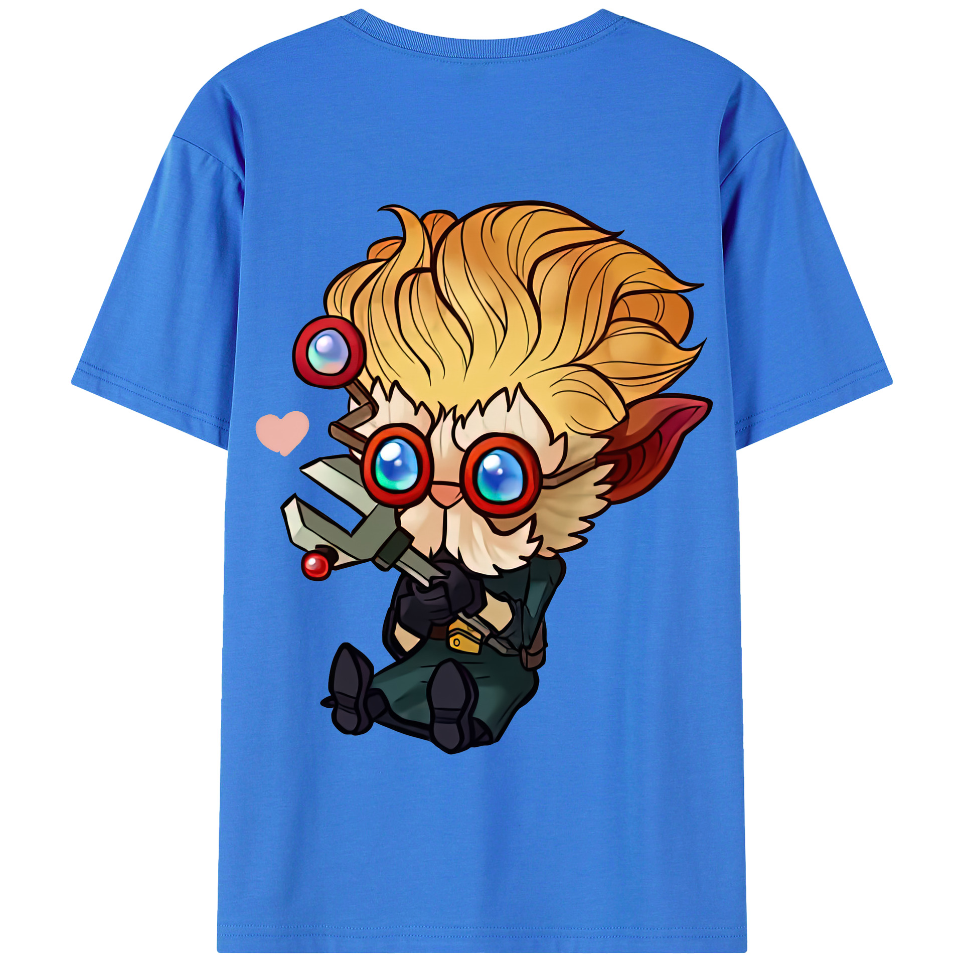 リーグ・オブ・レジェンド League of Legends LOL 綿100％半袖Tシャツ（背面プリント）