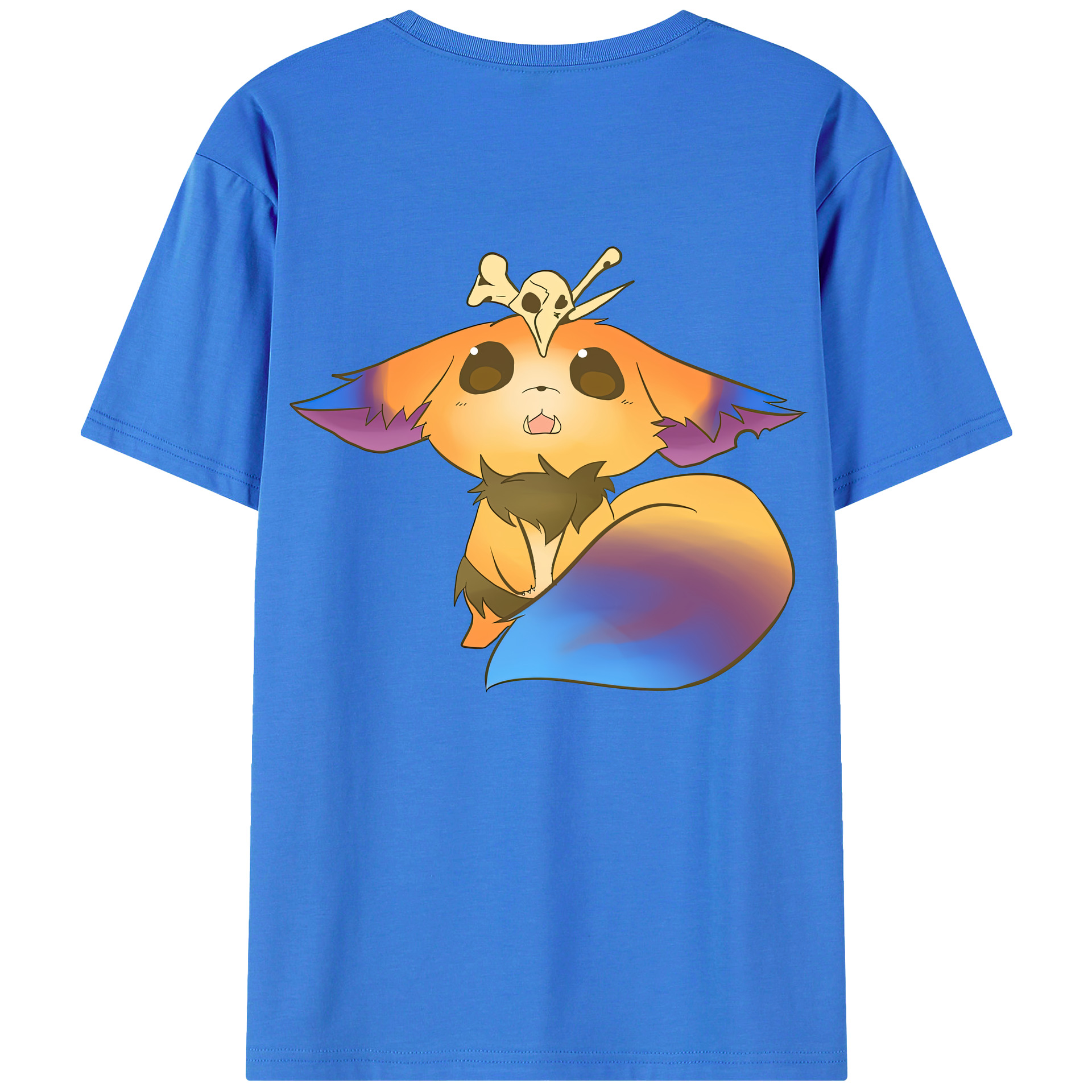 リーグ・オブ・レジェンド League of Legends LOL 綿100％半袖Tシャツ（背面プリント）