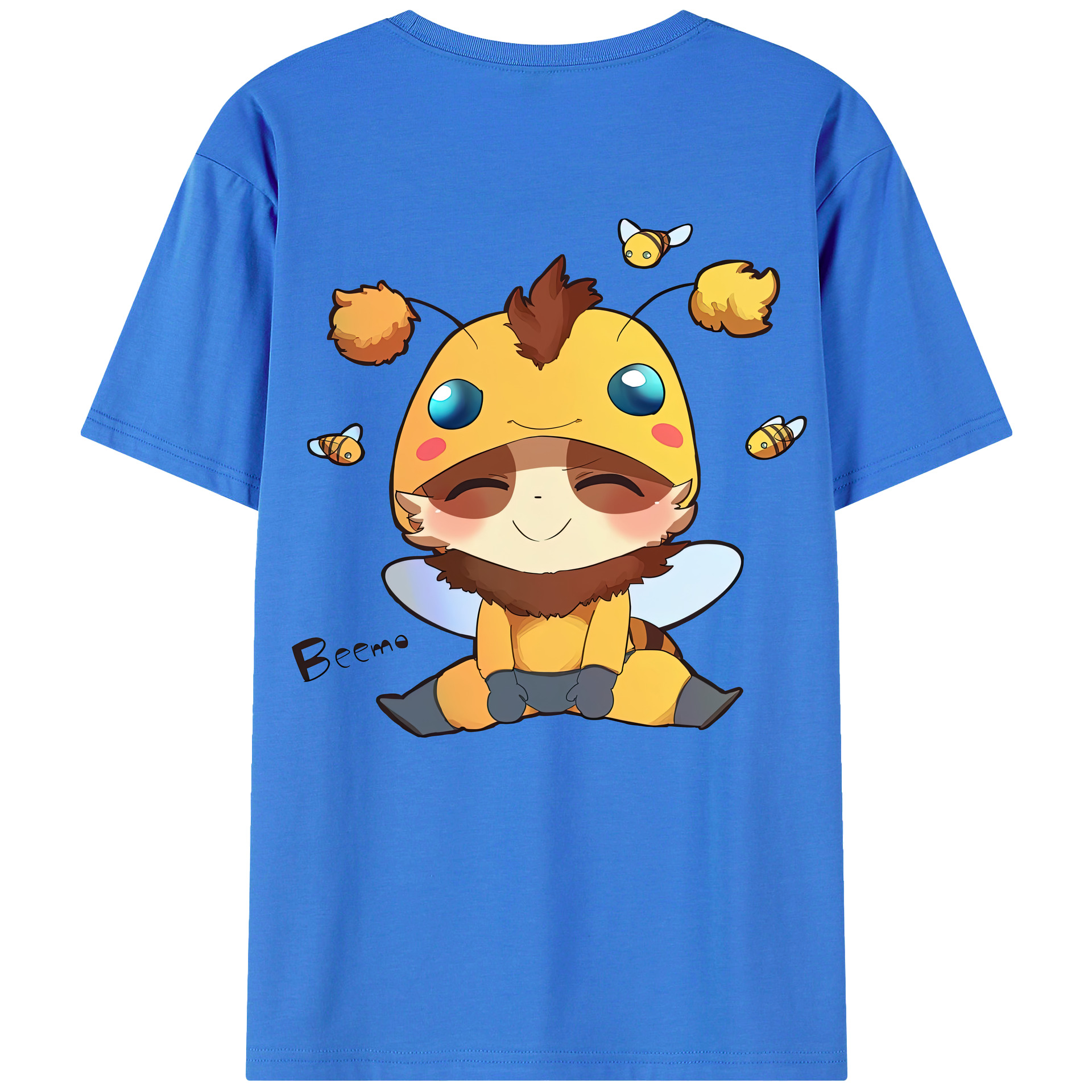 リーグ・オブ・レジェンド League of Legends LOL 綿100％半袖Tシャツ（背面プリント）