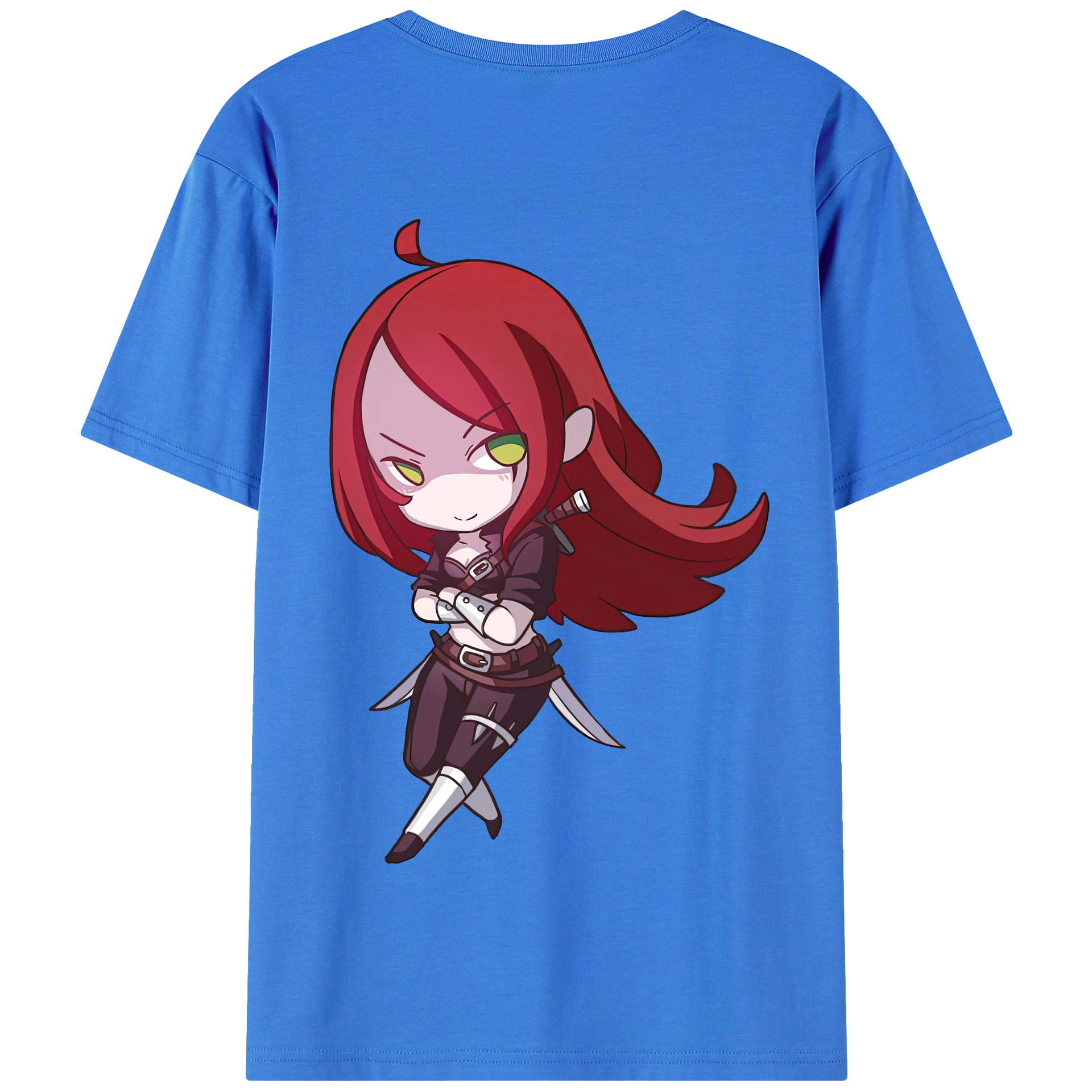 リーグ・オブ・レジェンド League of Legends LOL 綿100％半袖Tシャツ（背面プリント）