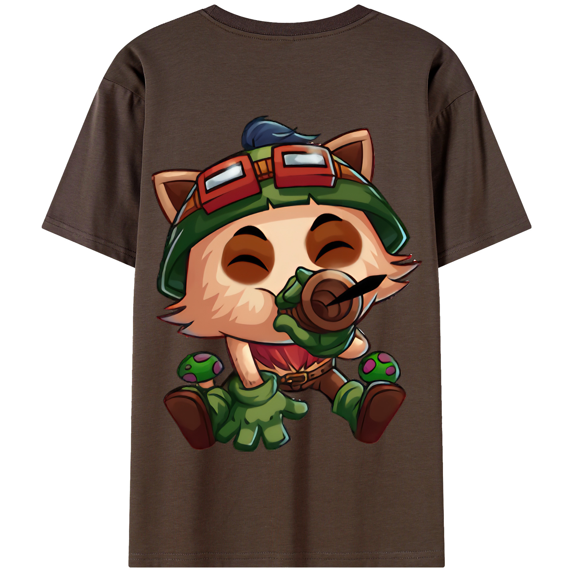 リーグ・オブ・レジェンド League of Legends LOL 綿100％半袖Tシャツ（背面プリント）