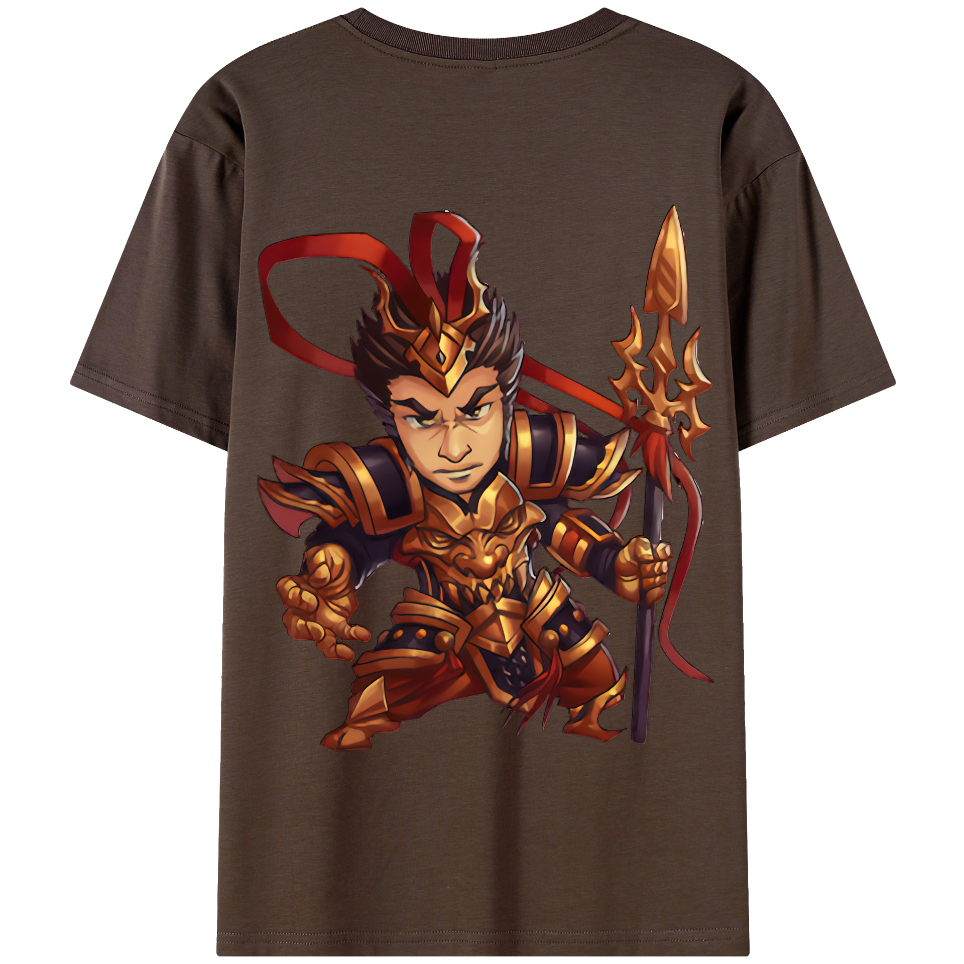 リーグ・オブ・レジェンド League of Legends LOL 綿100％半袖Tシャツ（背面プリント）