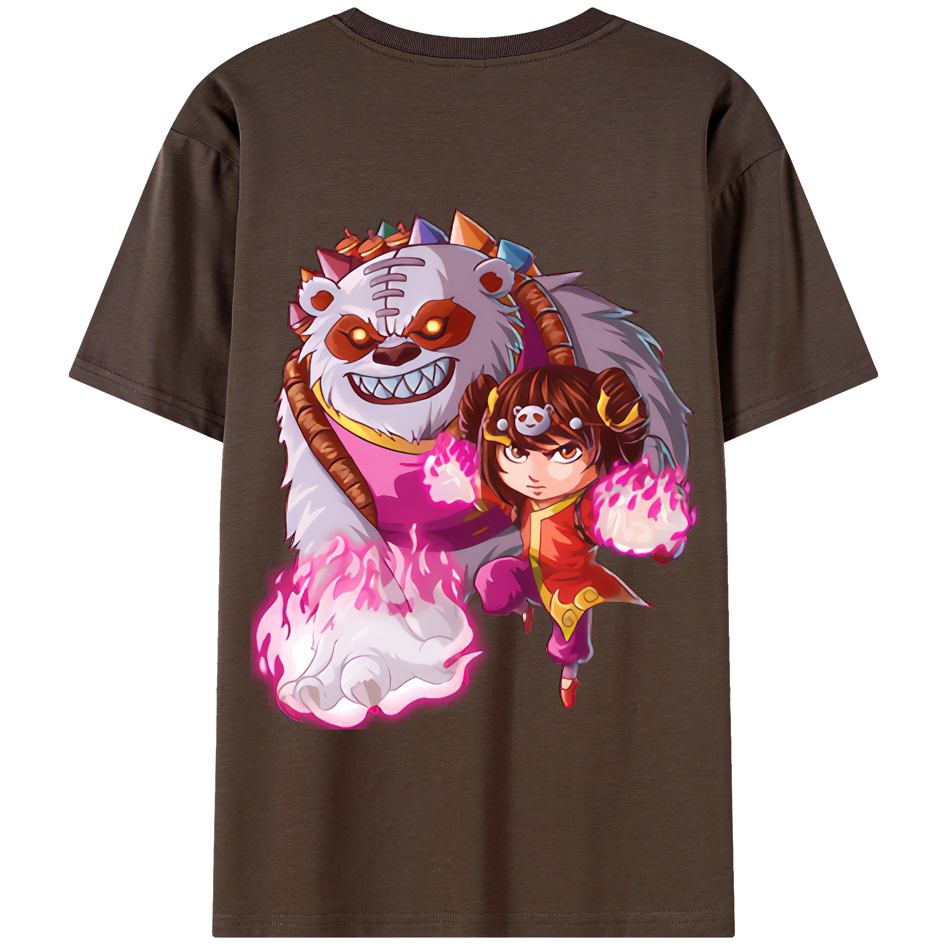 リーグ・オブ・レジェンド League of Legends LOL 綿100％半袖Tシャツ（背面プリント）