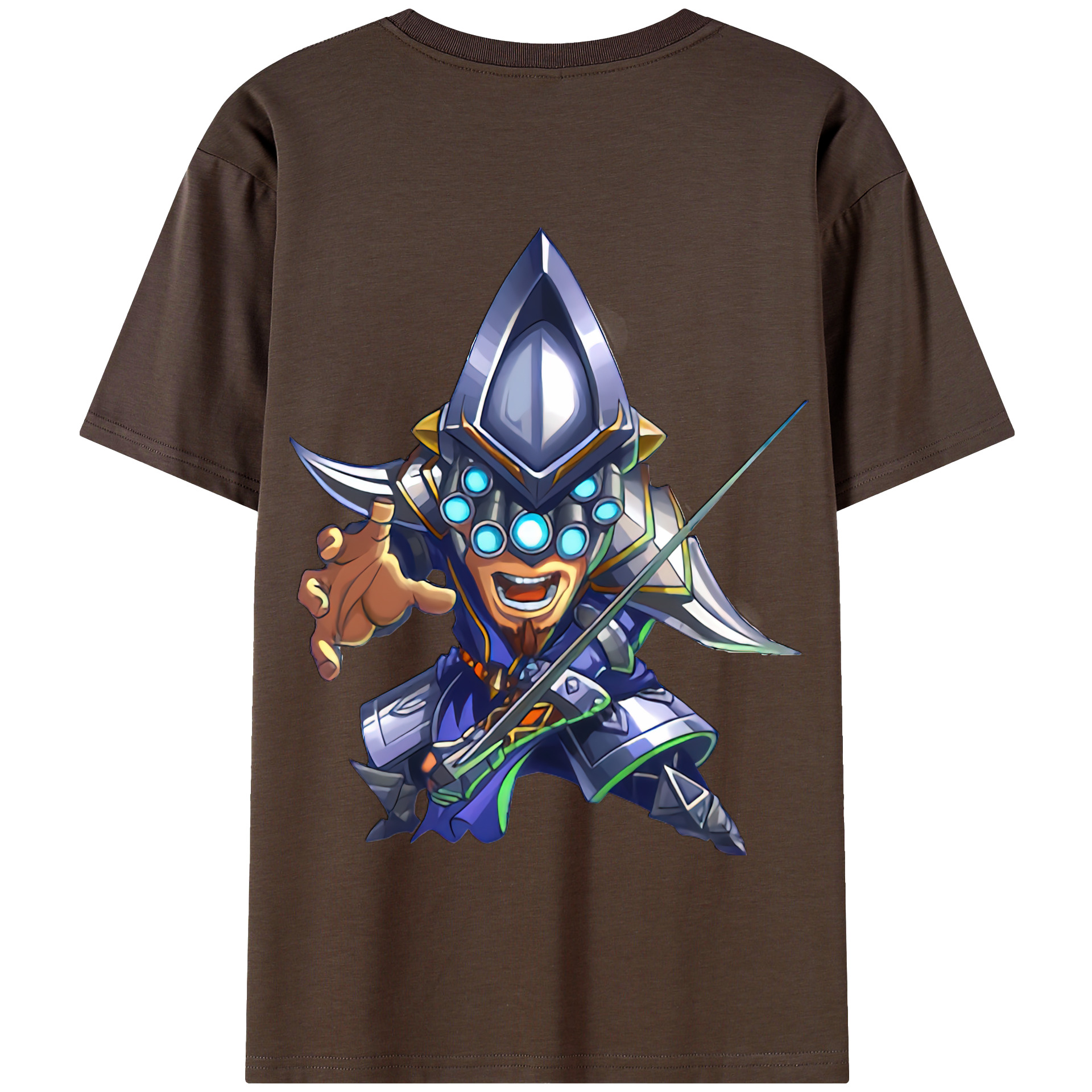 リーグ・オブ・レジェンド League of Legends LOL 綿100％半袖Tシャツ（背面プリント）