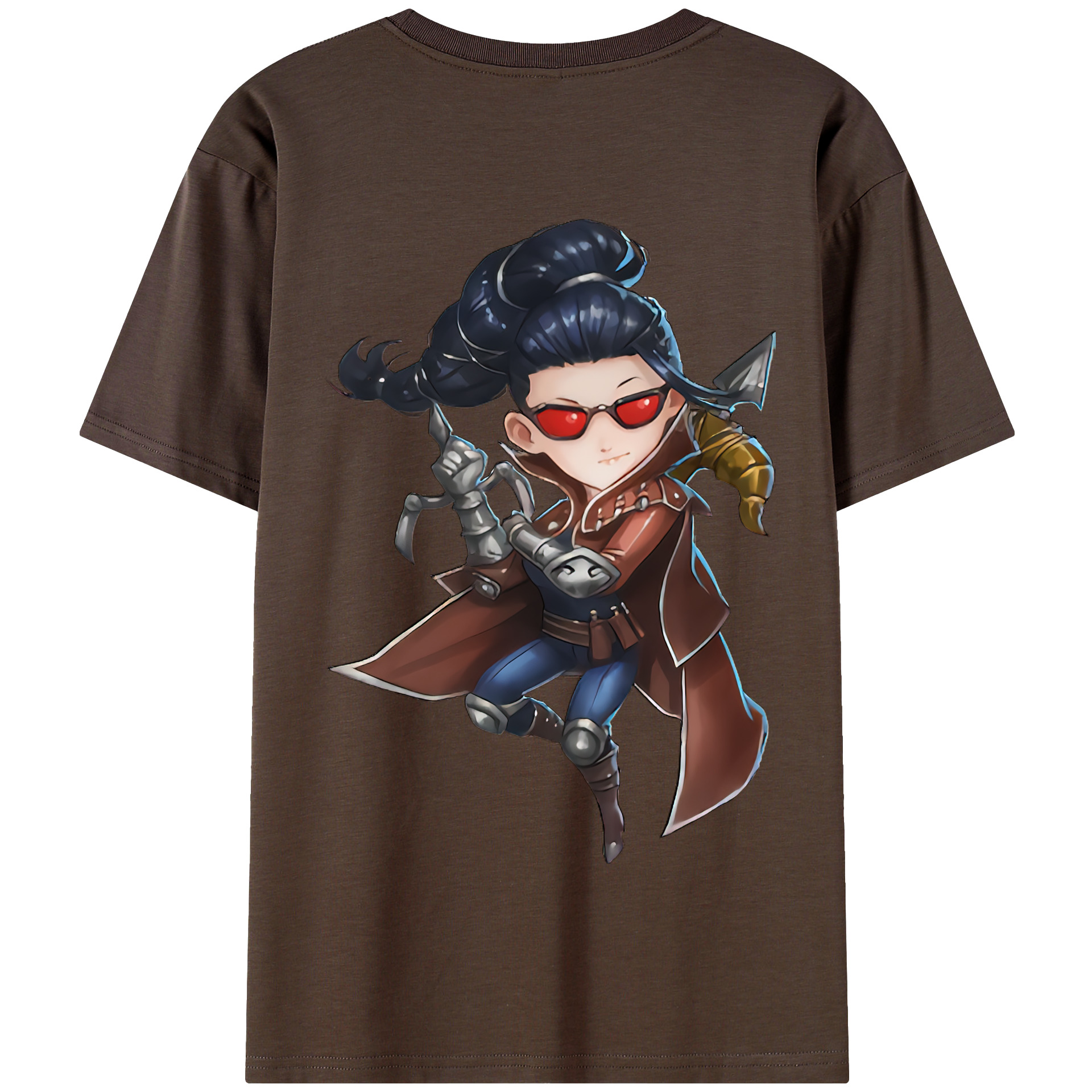 リーグ・オブ・レジェンド League of Legends LOL 綿100％半袖Tシャツ（背面プリント）