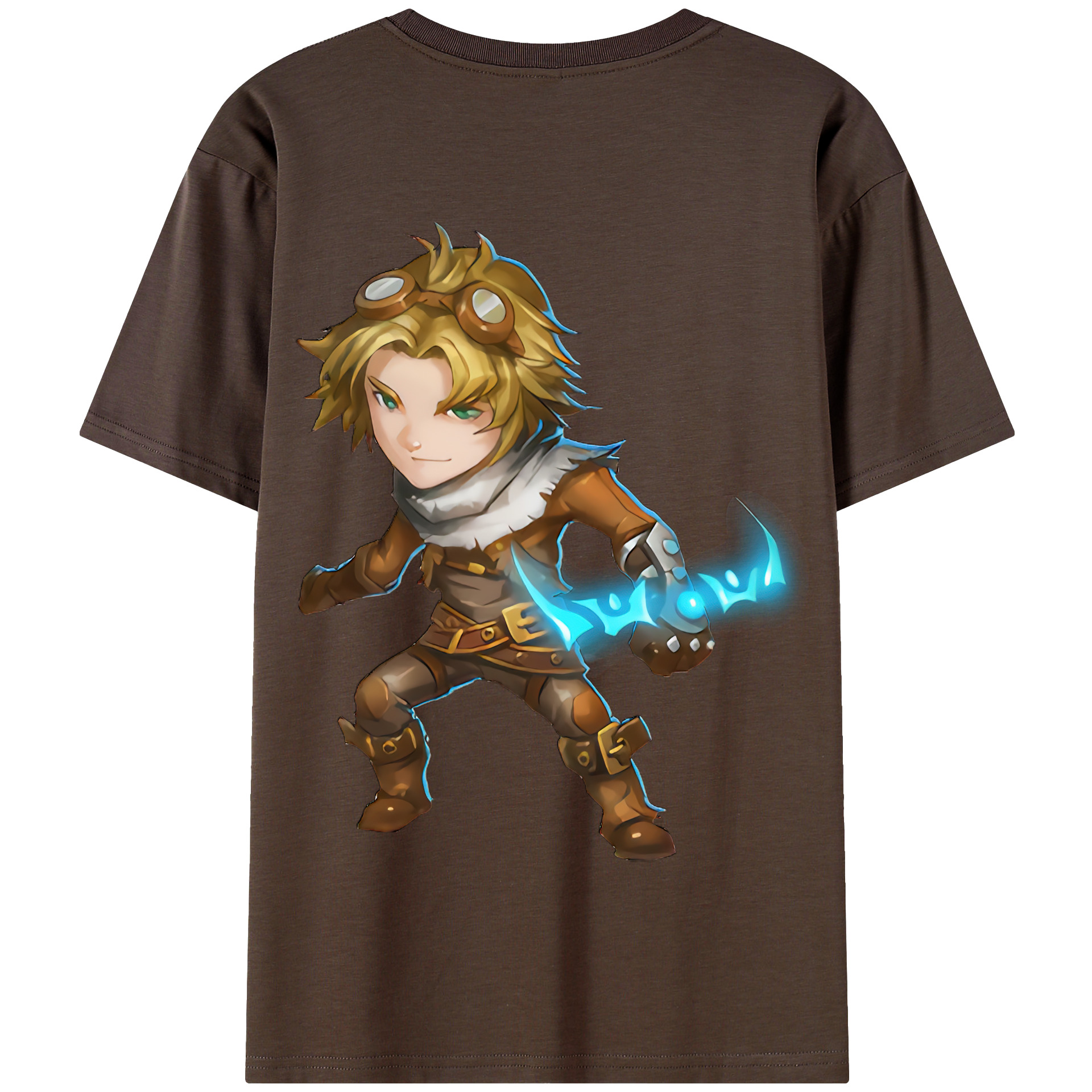 リーグ・オブ・レジェンド League of Legends LOL 綿100％半袖Tシャツ（背面プリント）