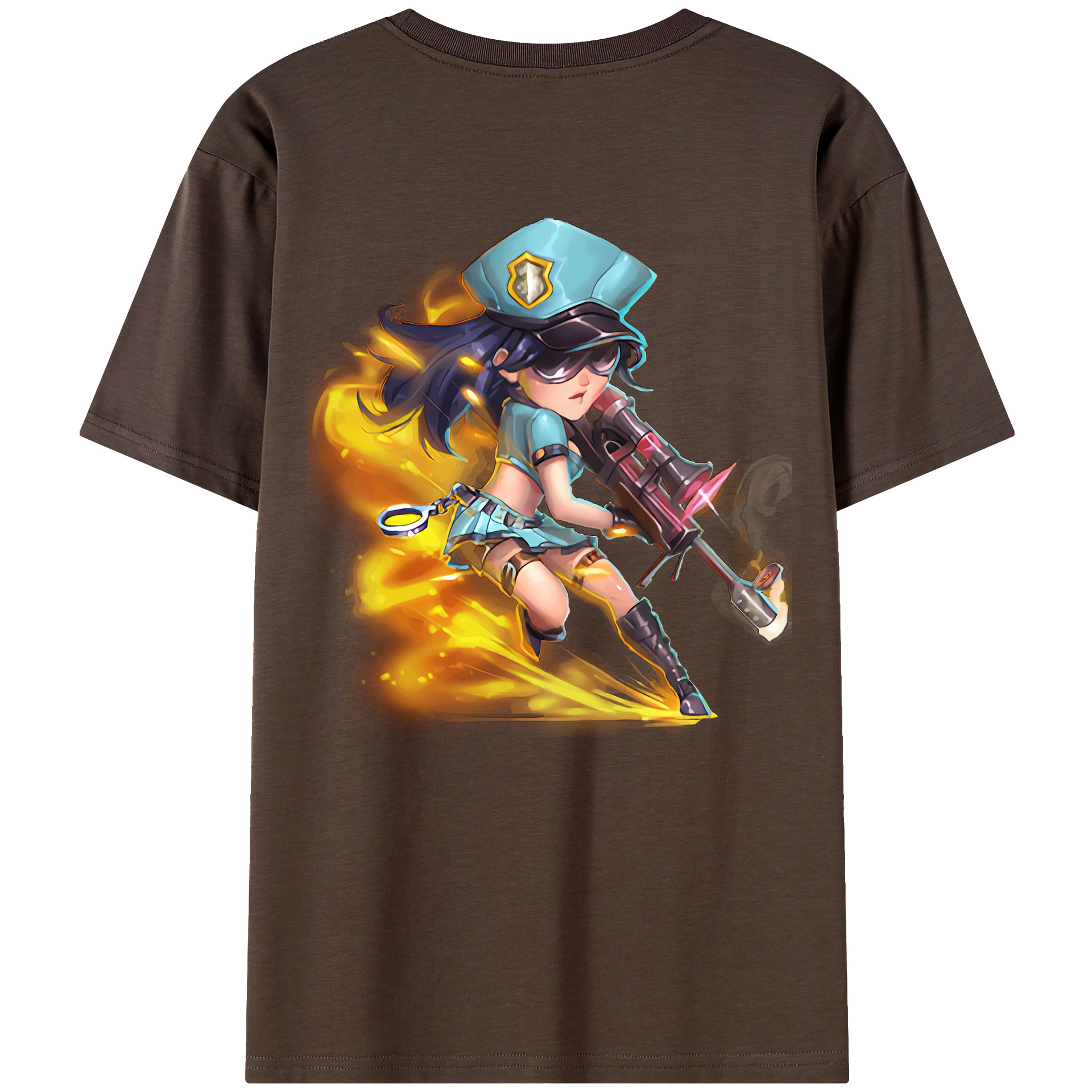 リーグ・オブ・レジェンド League of Legends LOL 綿100％半袖Tシャツ（背面プリント）