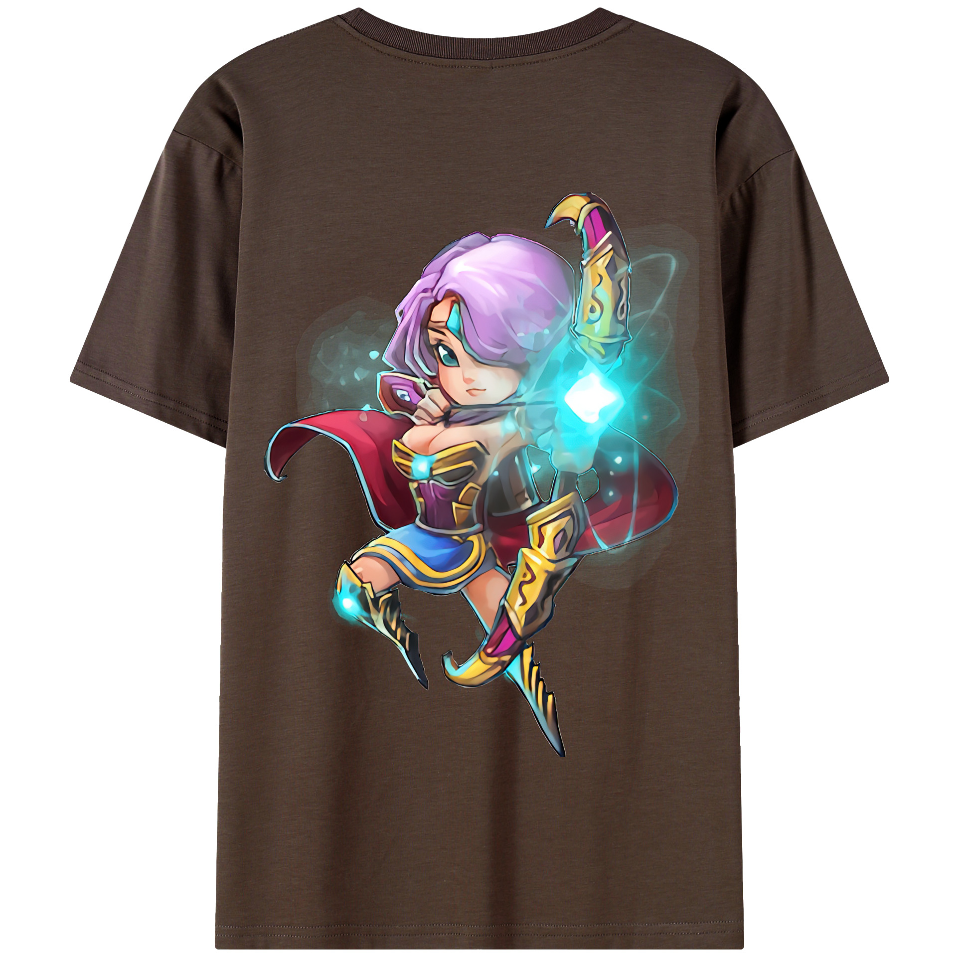 リーグ・オブ・レジェンド League of Legends LOL 綿100％半袖Tシャツ（背面プリント）
