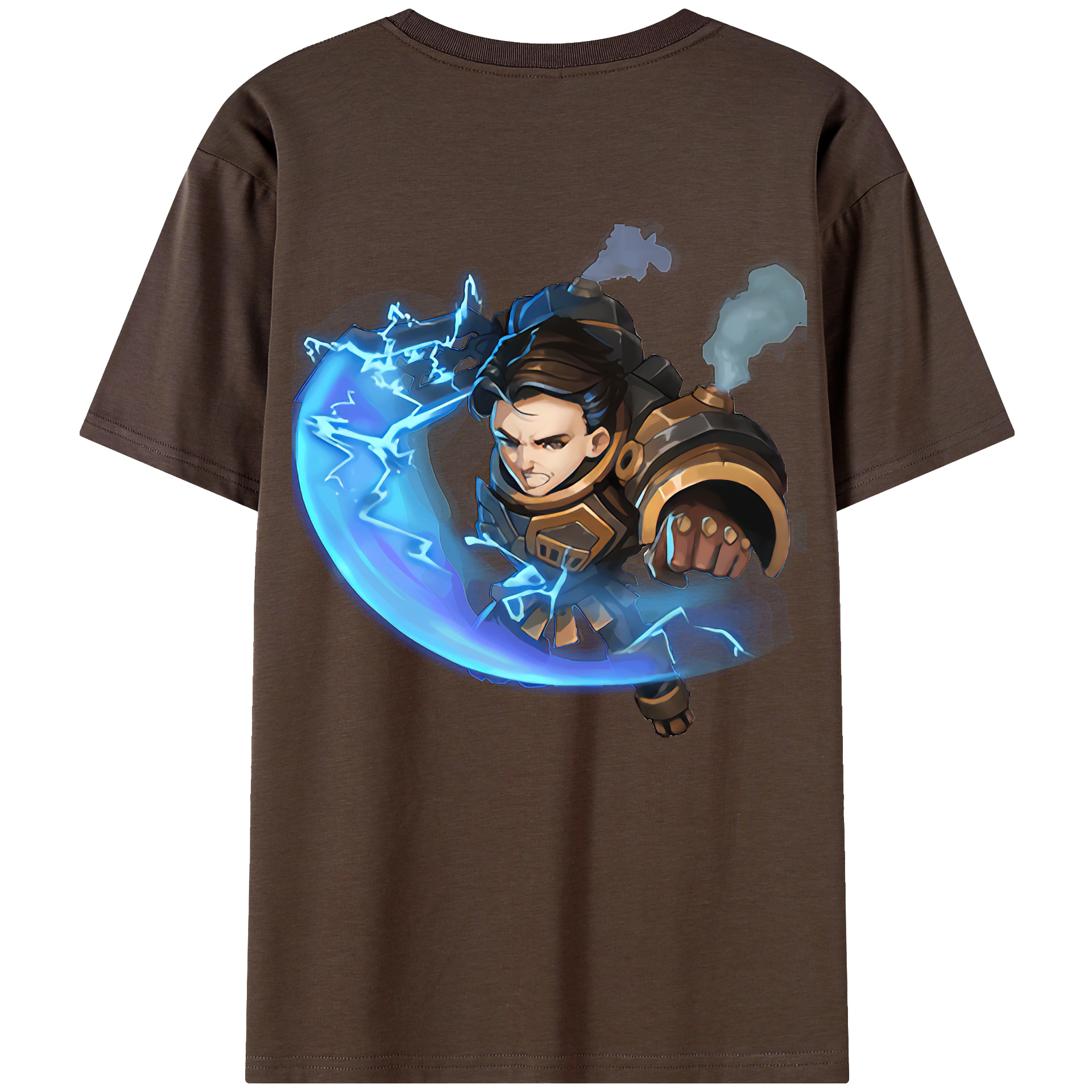 リーグ・オブ・レジェンド League of Legends LOL 綿100％半袖Tシャツ（背面プリント）
