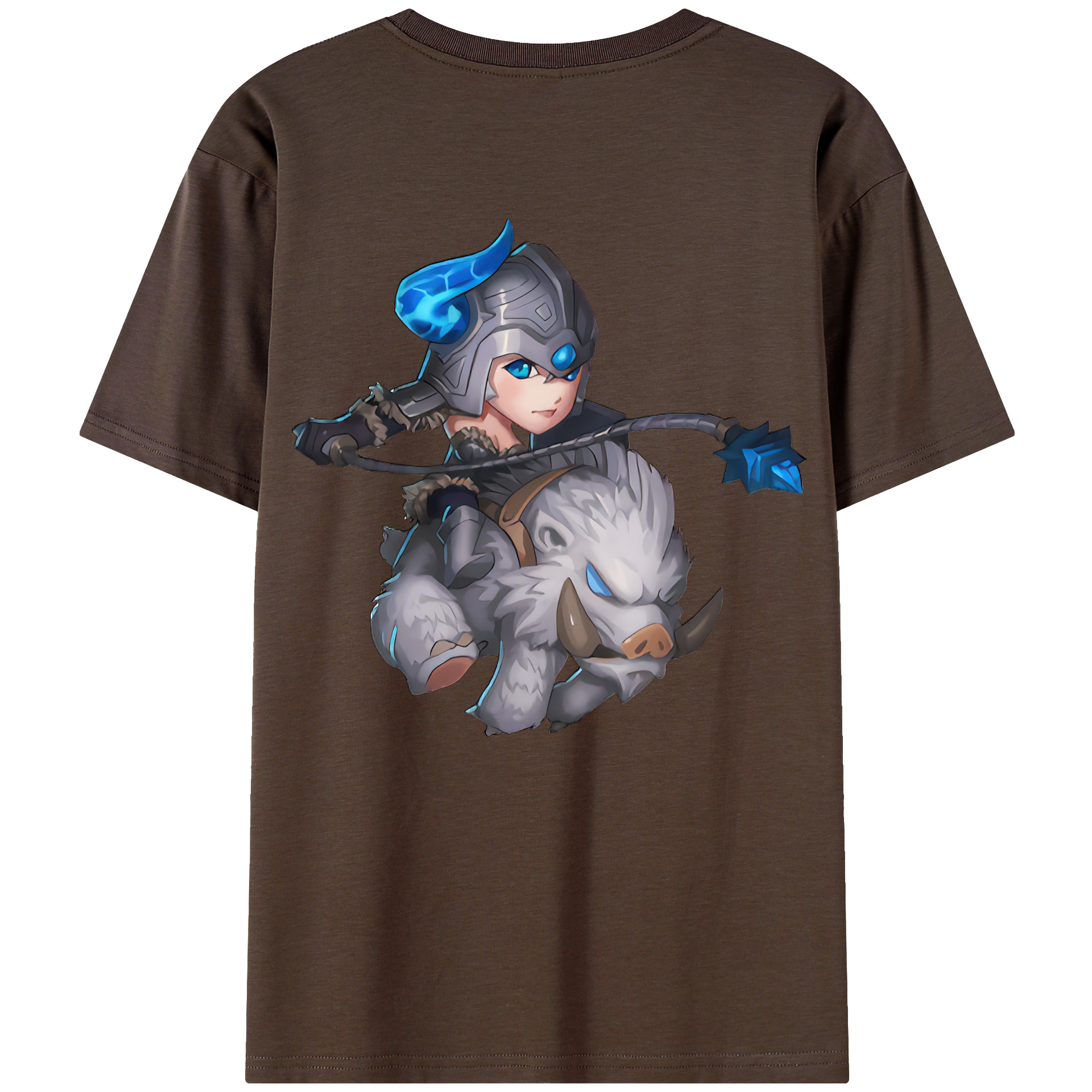 リーグ・オブ・レジェンド League of Legends LOL 綿100％半袖Tシャツ（背面プリント）