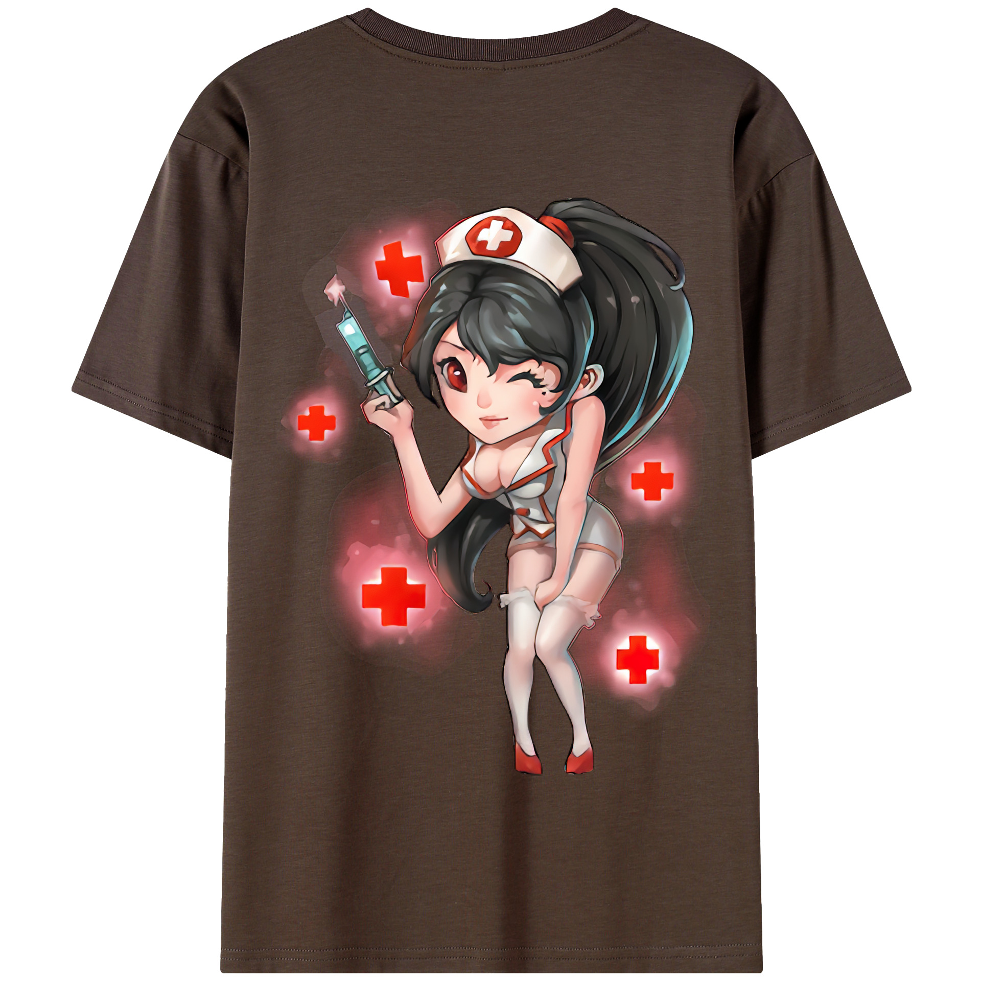 リーグ・オブ・レジェンド League of Legends LOL 綿100％半袖Tシャツ（背面プリント）