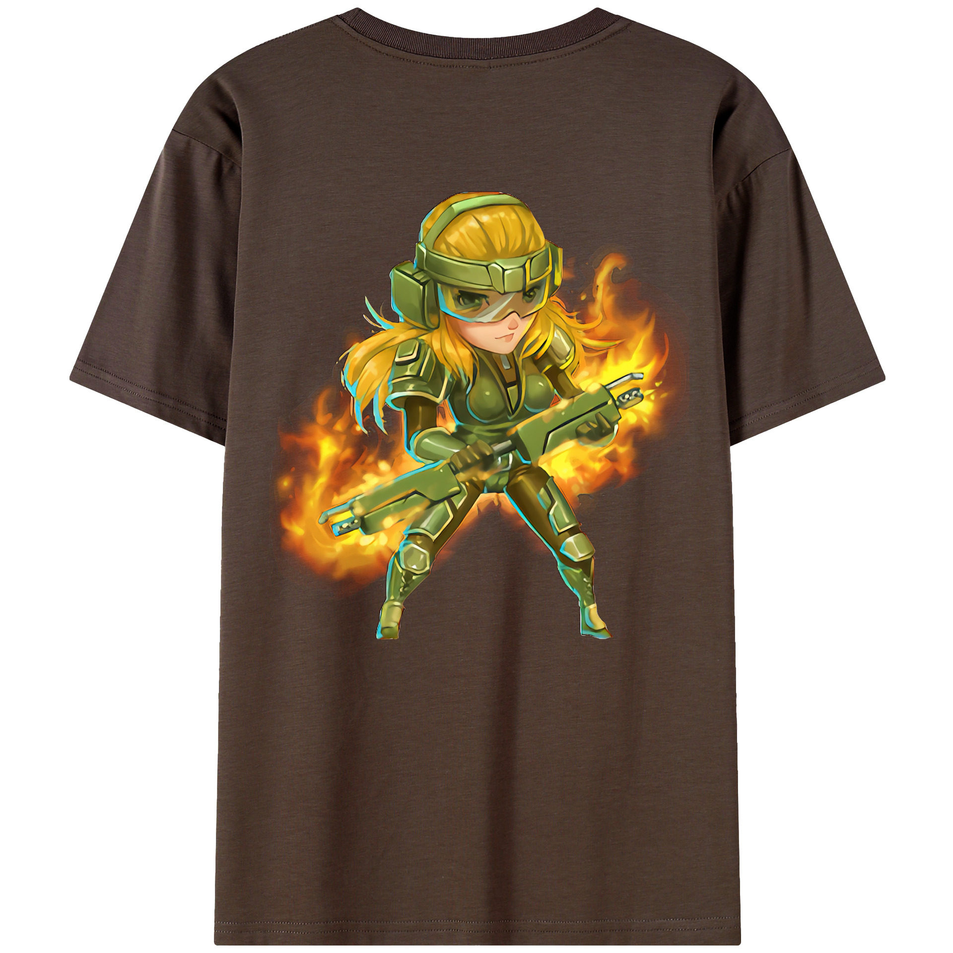 リーグ・オブ・レジェンド League of Legends LOL 綿100％半袖Tシャツ（背面プリント）