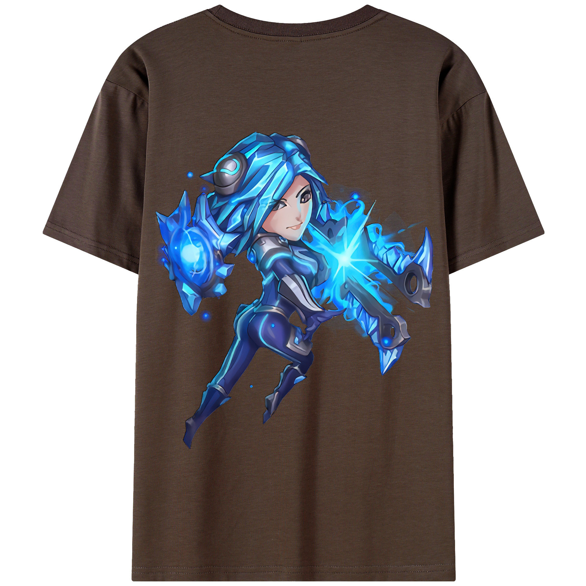 リーグ・オブ・レジェンド League of Legends LOL 綿100％半袖Tシャツ（背面プリント）