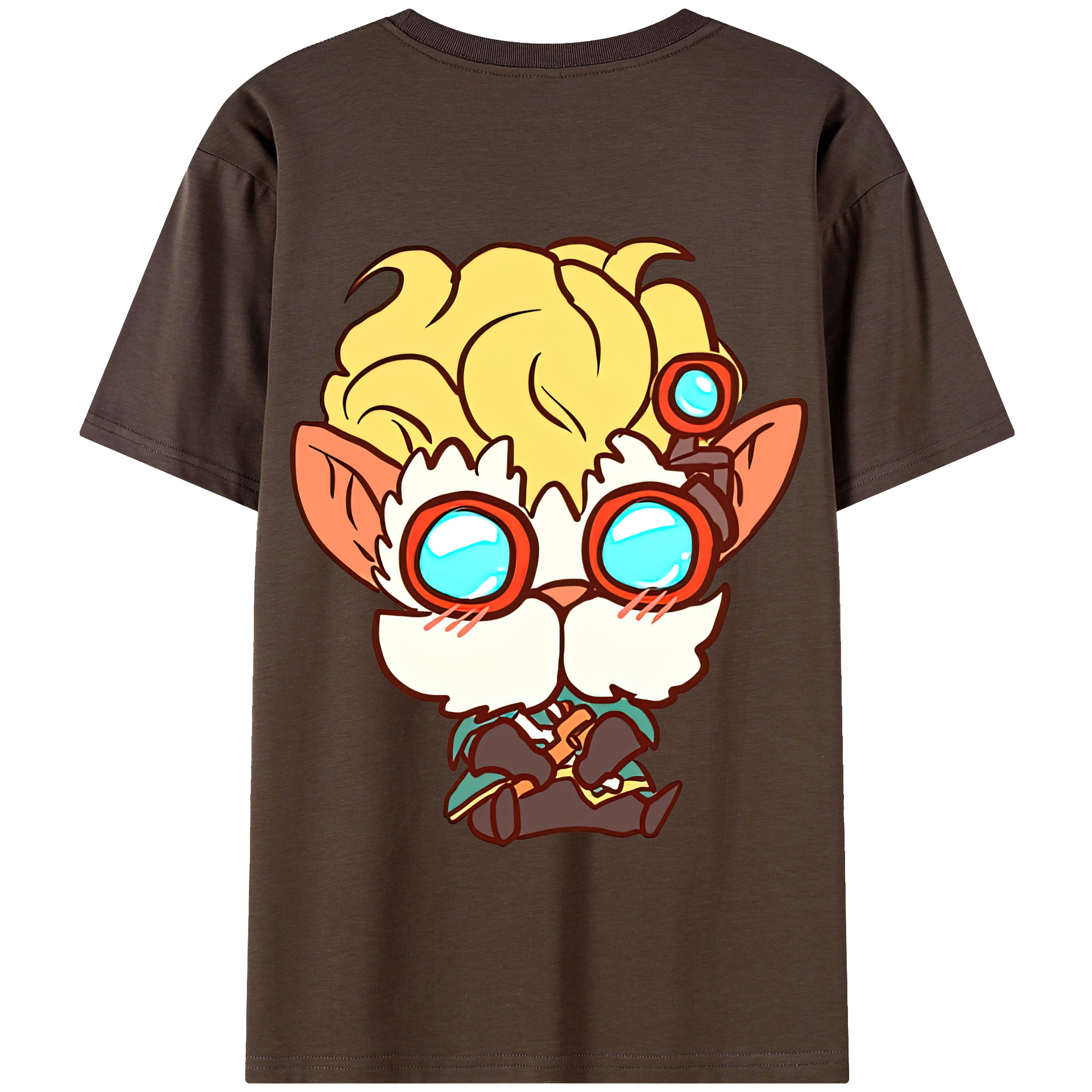 リーグ・オブ・レジェンド League of Legends LOL 綿100％半袖Tシャツ（背面プリント）