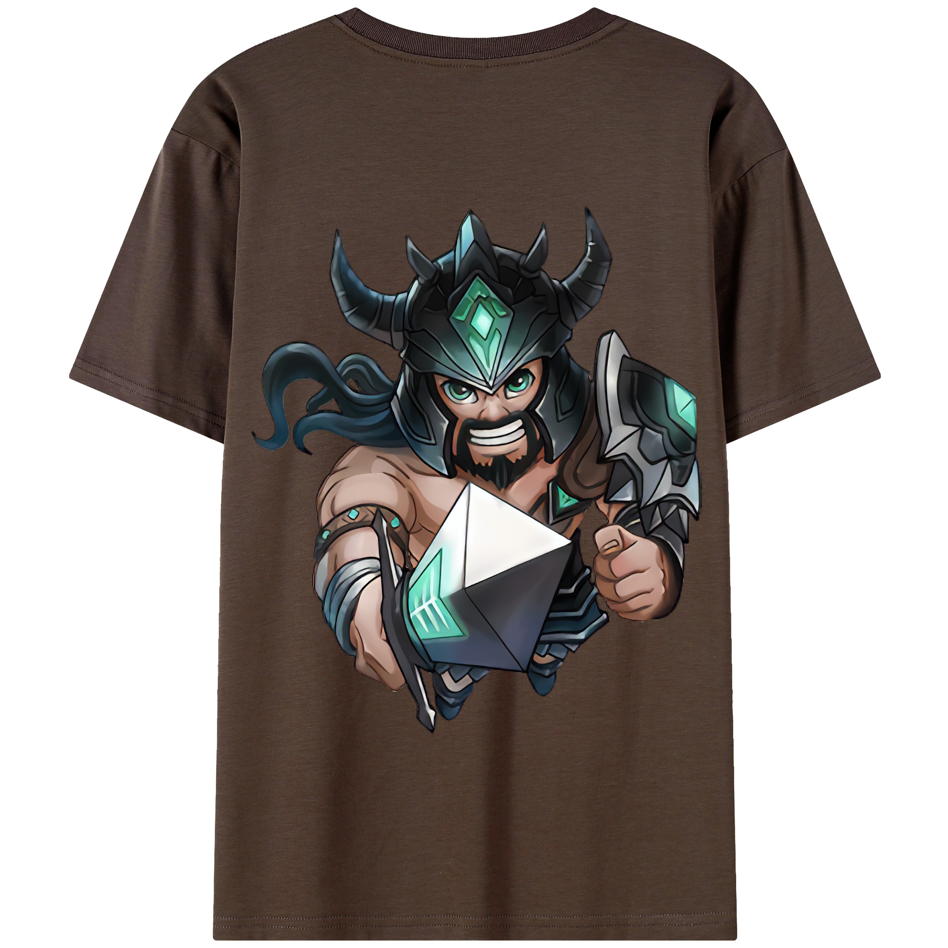 リーグ・オブ・レジェンド League of Legends LOL 綿100％半袖Tシャツ（背面プリント）