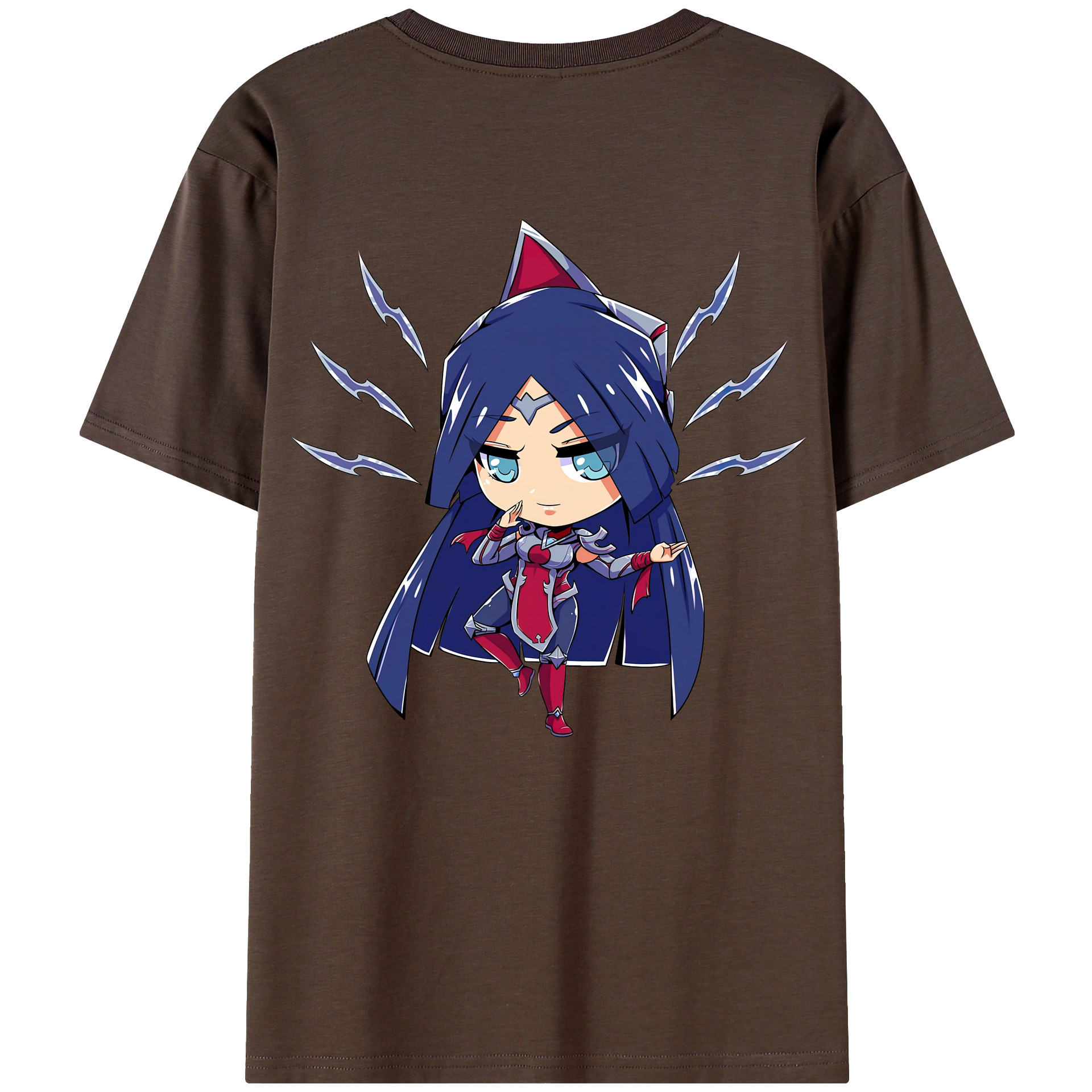 リーグ・オブ・レジェンド League of Legends LOL 綿100％半袖Tシャツ（背面プリント）