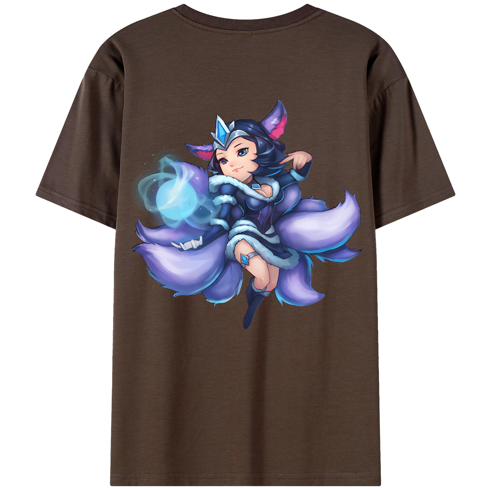 リーグ・オブ・レジェンド League of Legends LOL 綿100％半袖Tシャツ（背面プリント）
