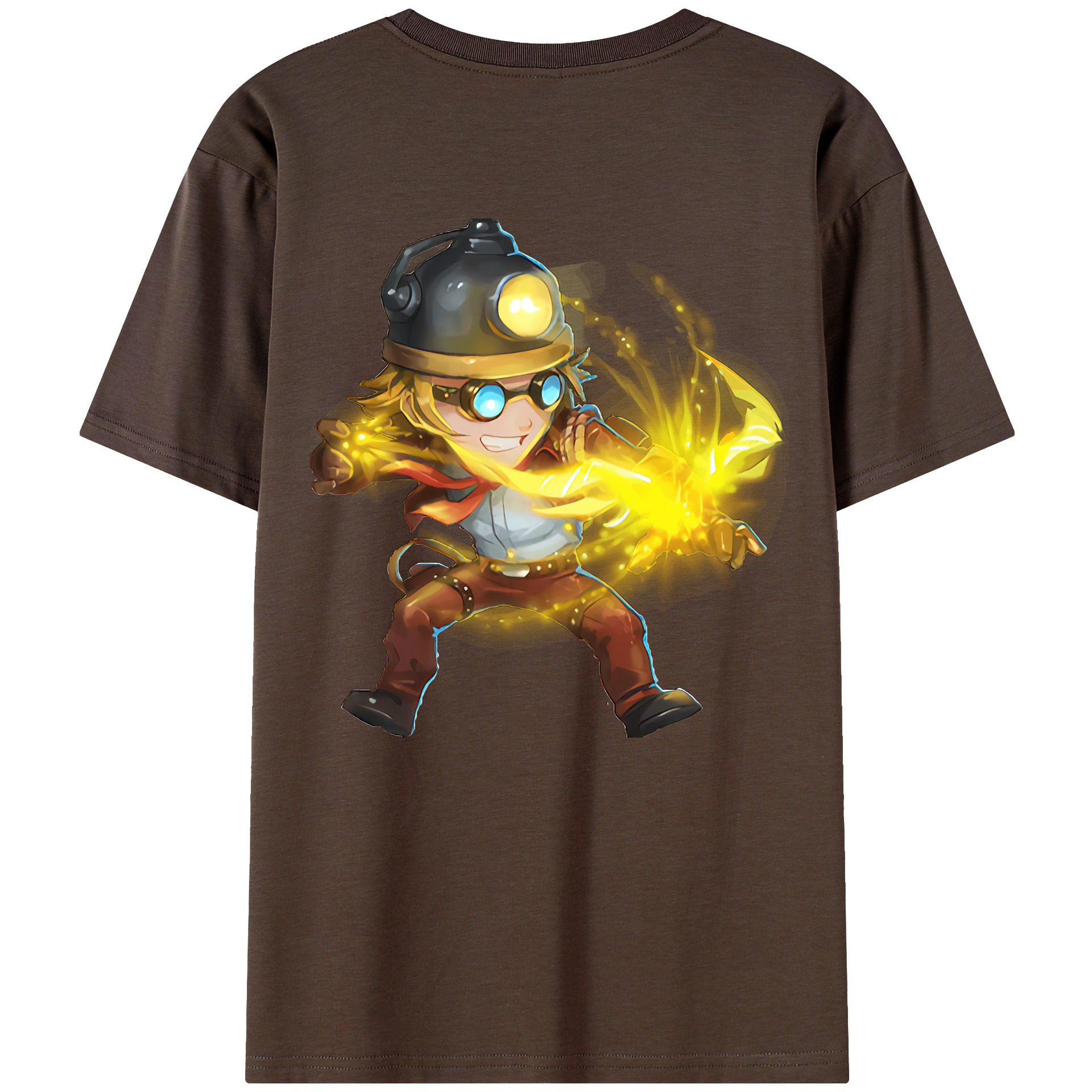 リーグ・オブ・レジェンド League of Legends LOL 綿100％半袖Tシャツ（背面プリント）