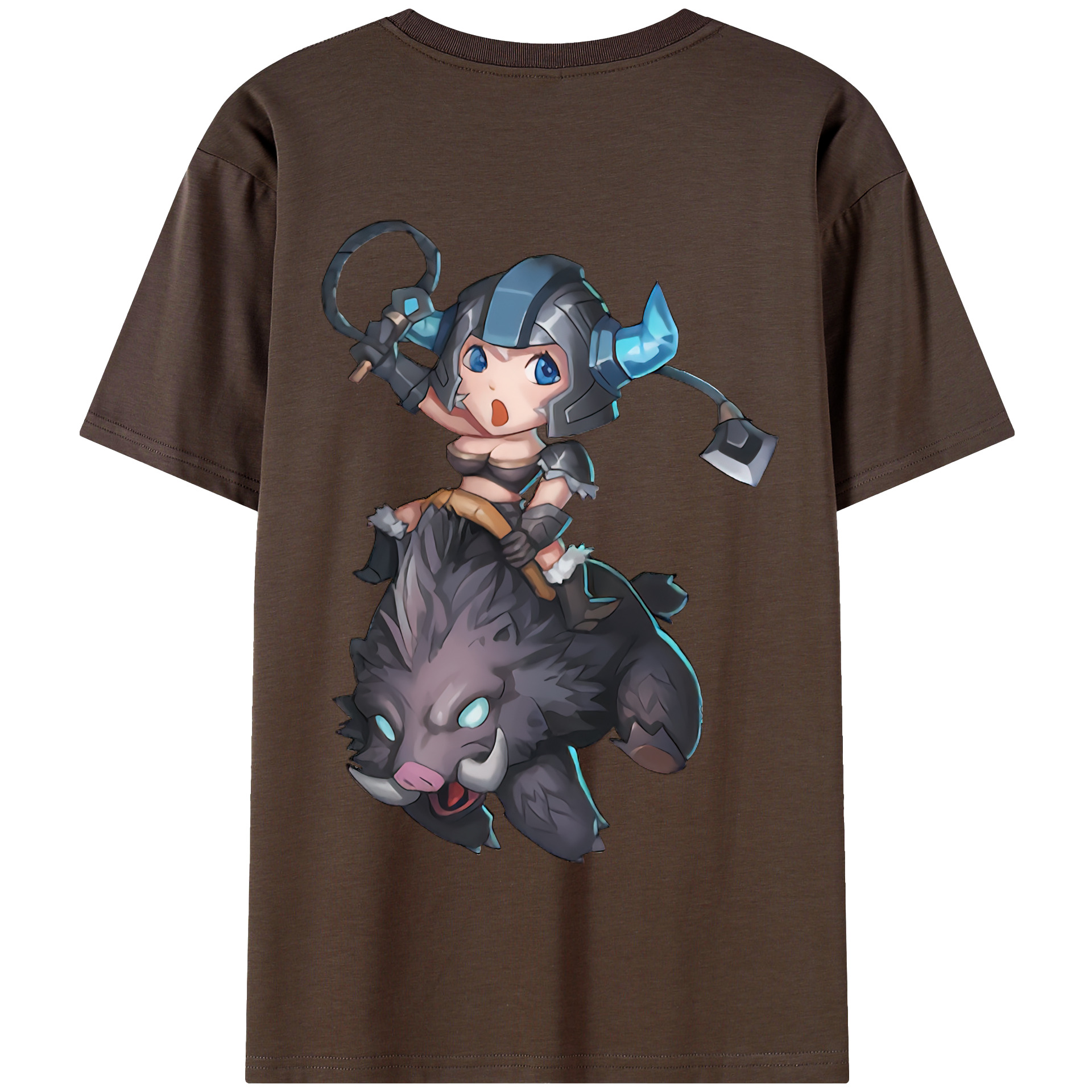 リーグ・オブ・レジェンド League of Legends LOL 綿100％半袖Tシャツ（背面プリント）