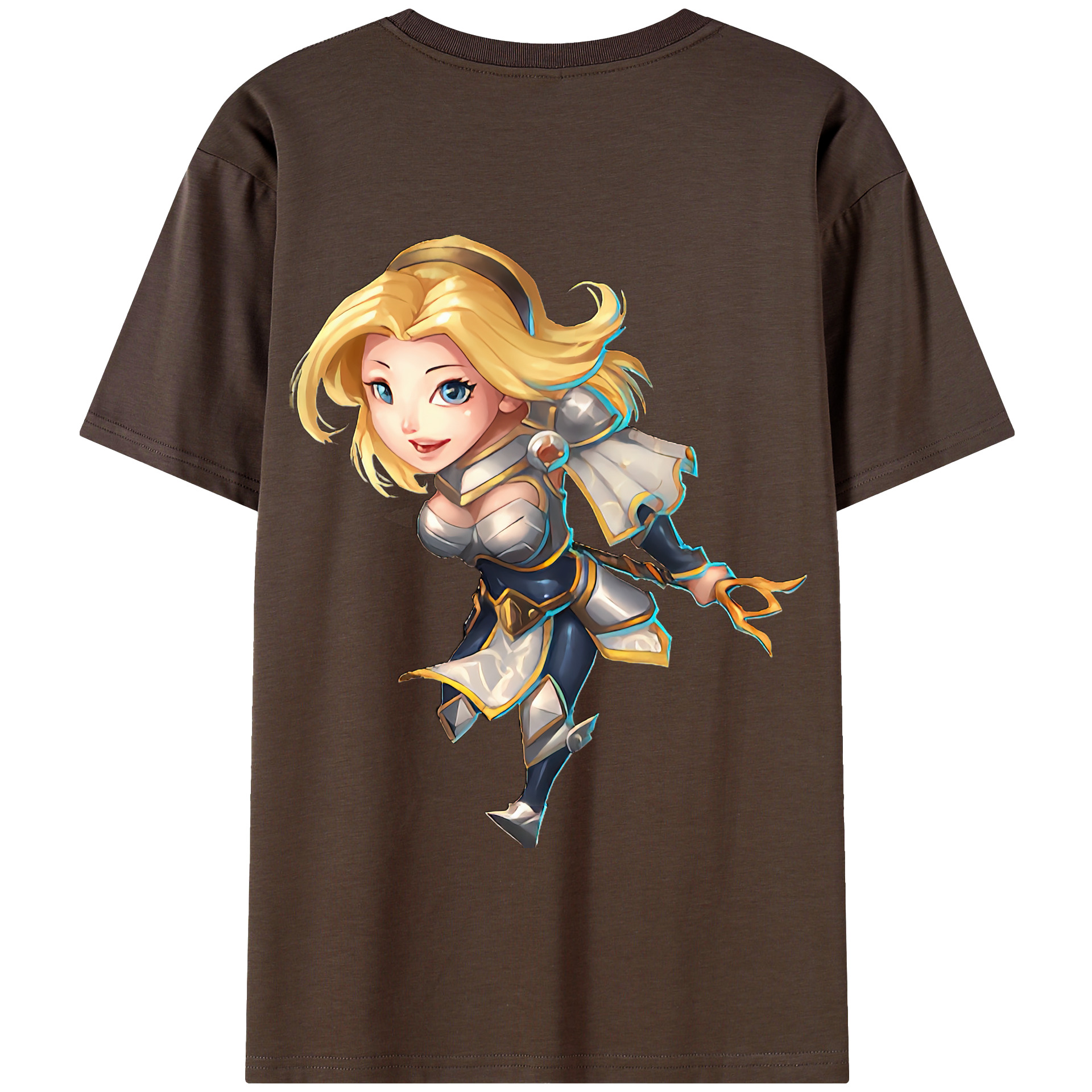 リーグ・オブ・レジェンド League of Legends LOL 綿100％半袖Tシャツ（背面プリント）