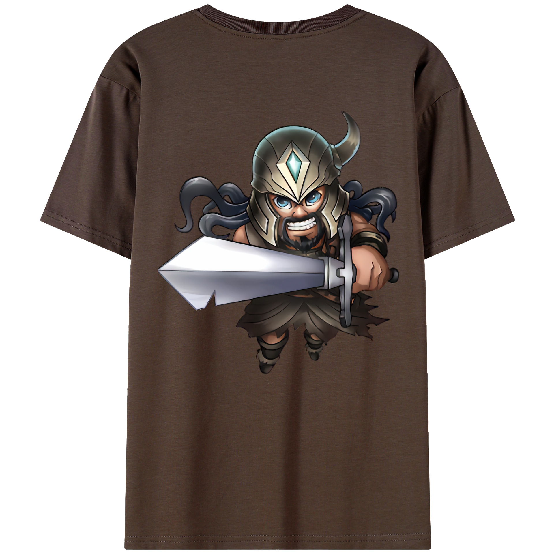 リーグ・オブ・レジェンド League of Legends LOL 綿100％半袖Tシャツ（背面プリント）