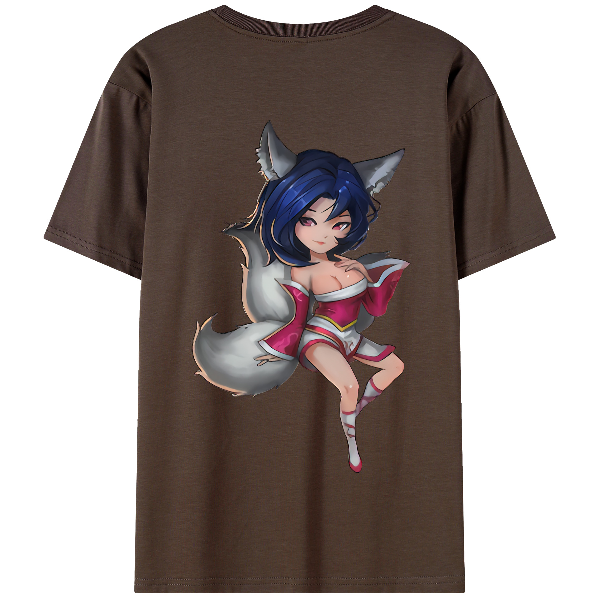 リーグ・オブ・レジェンド League of Legends LOL 綿100％半袖Tシャツ（背面プリント）
