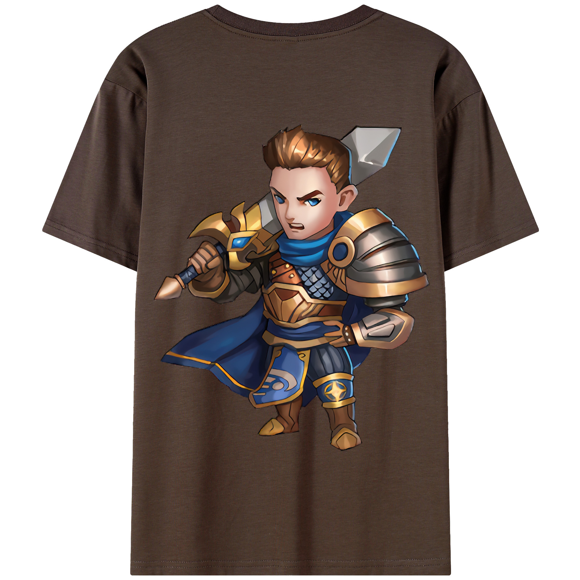 リーグ・オブ・レジェンド League of Legends LOL 綿100％半袖Tシャツ（背面プリント）