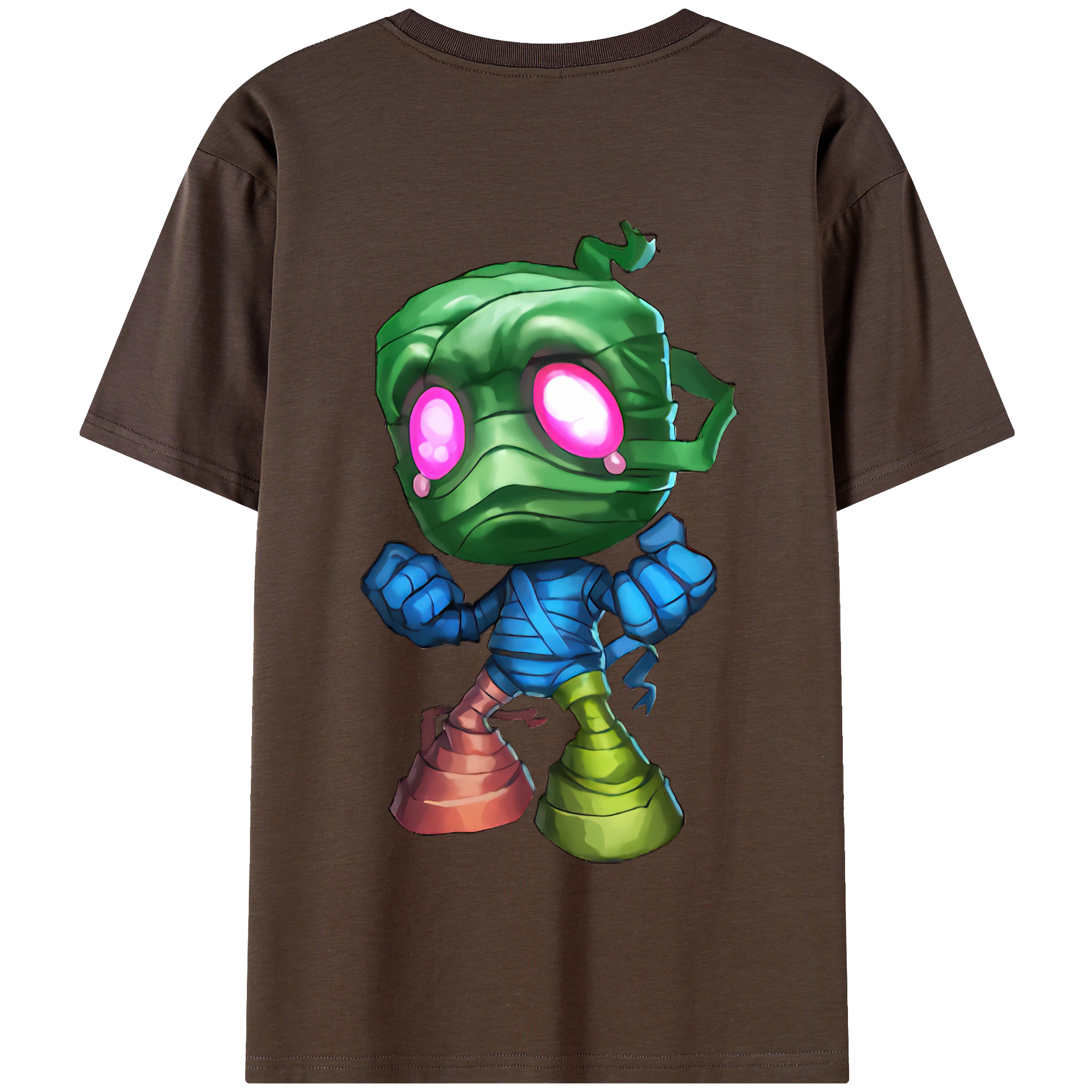 リーグ・オブ・レジェンド League of Legends LOL 綿100％半袖Tシャツ（背面プリント）