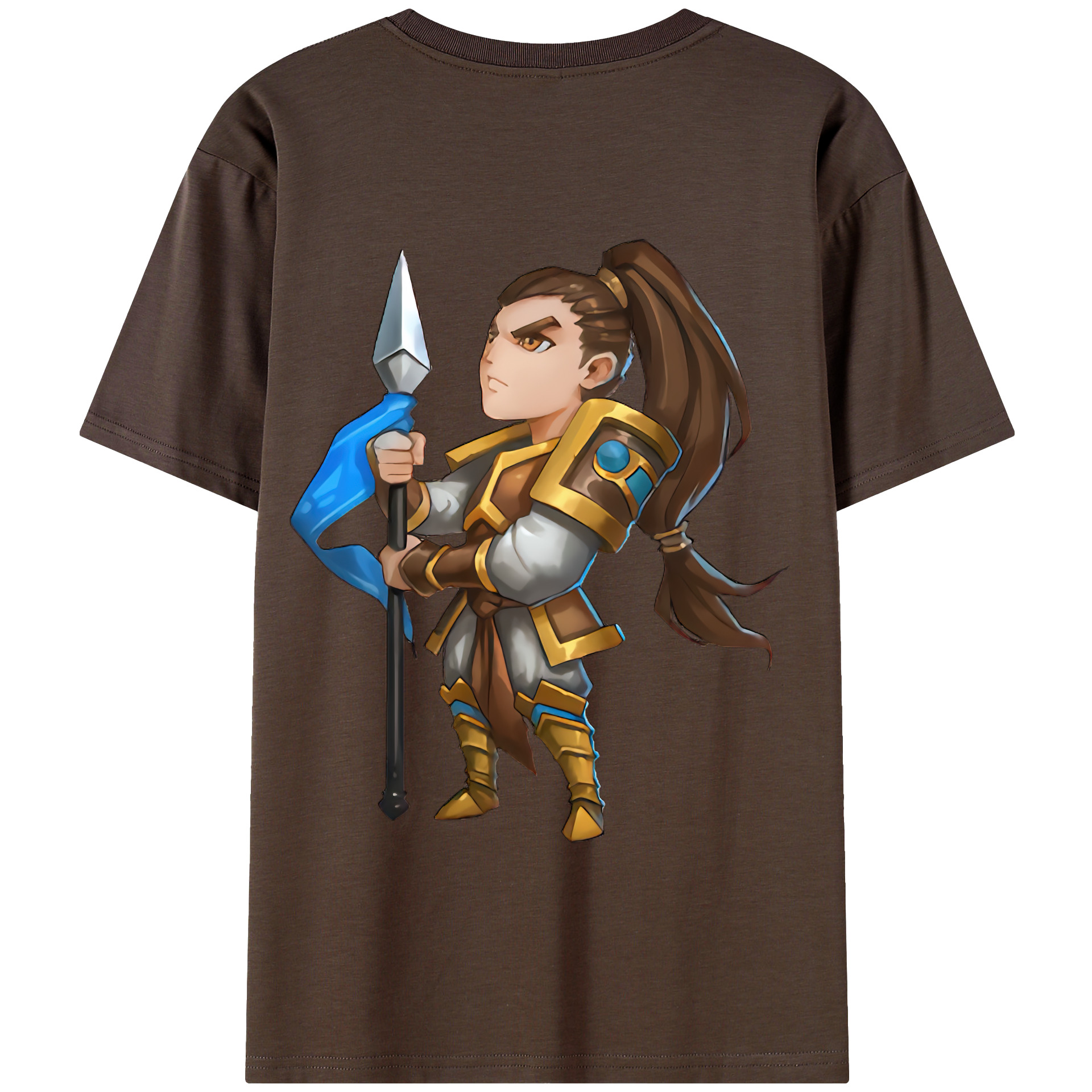 リーグ・オブ・レジェンド League of Legends LOL 綿100％半袖Tシャツ（背面プリント）