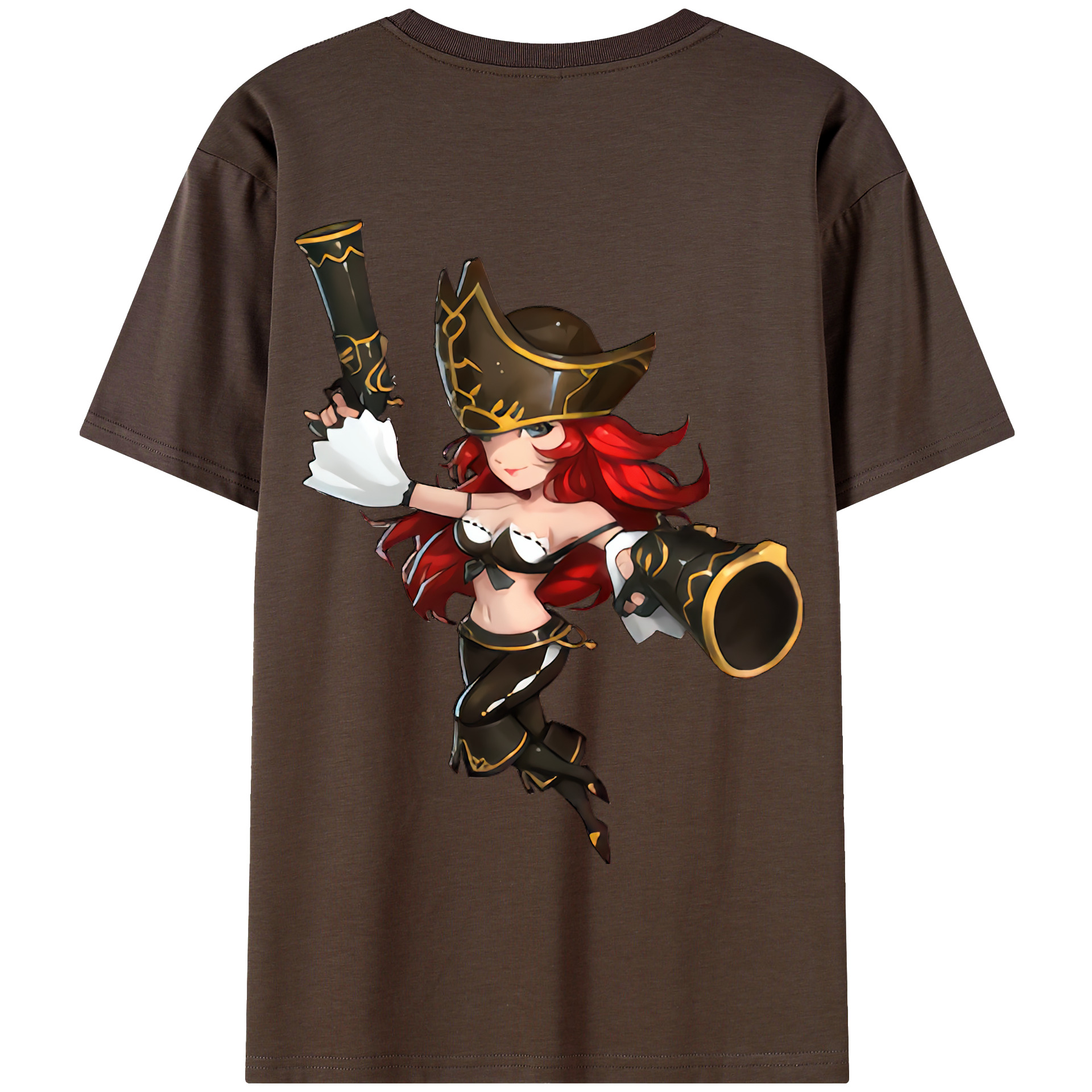 リーグ・オブ・レジェンド League of Legends LOL 綿100％半袖Tシャツ（背面プリント）
