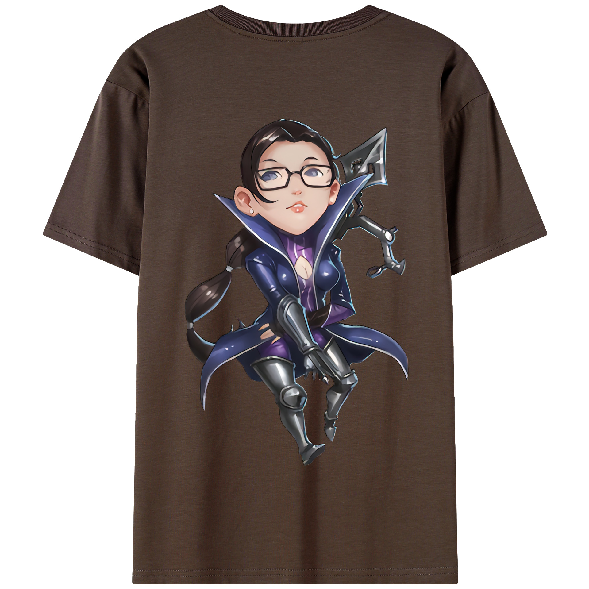 リーグ・オブ・レジェンド League of Legends LOL 綿100％半袖Tシャツ（背面プリント）