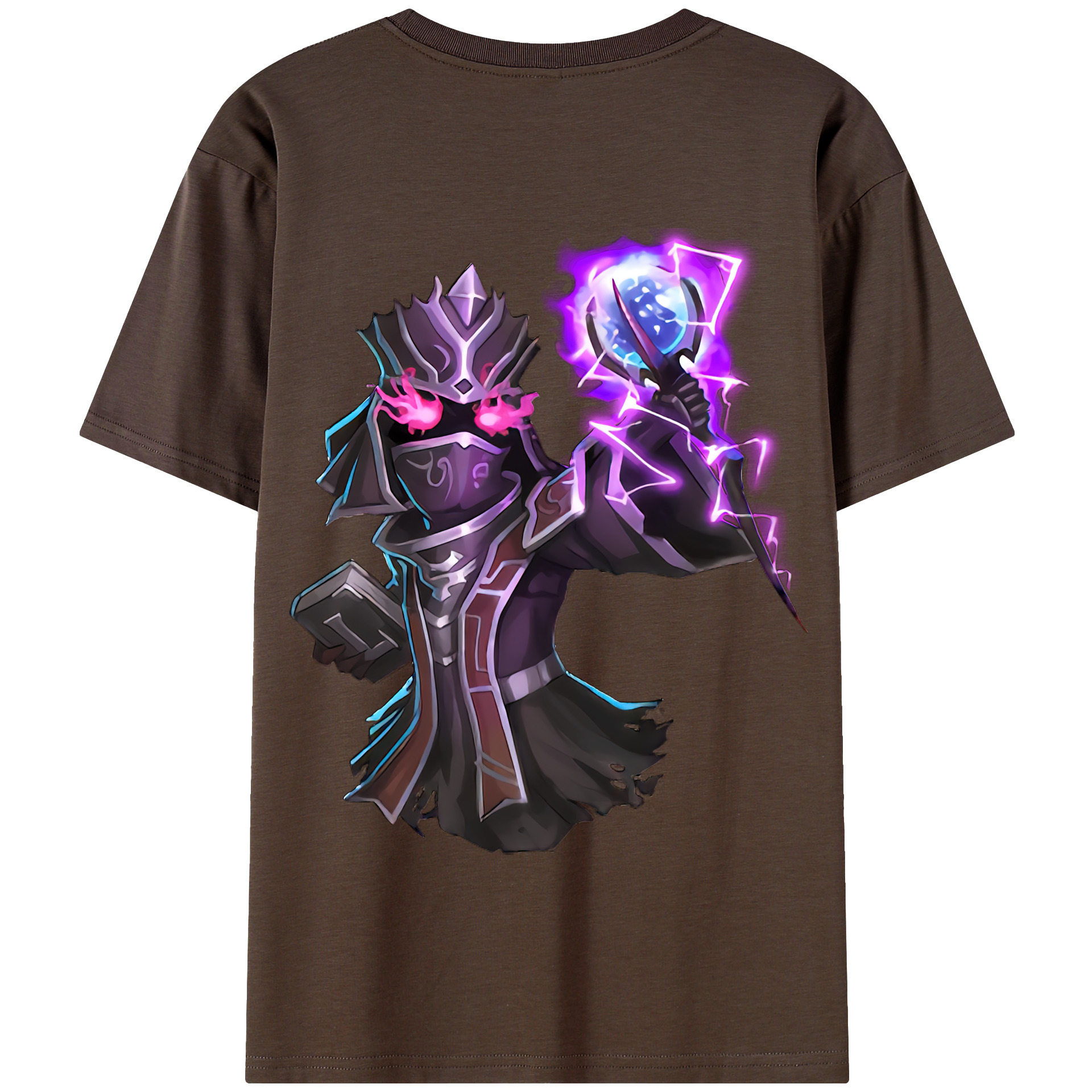 （画像用） リーグ・オブ・レジェンド League of Legends LOL 綿100％半袖Tシャツ（背面プリント）