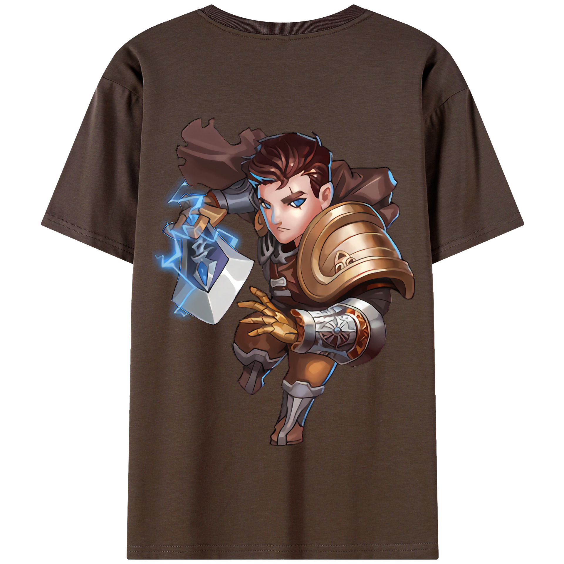 リーグ・オブ・レジェンド League of Legends LOL 綿100％半袖Tシャツ（背面プリント）