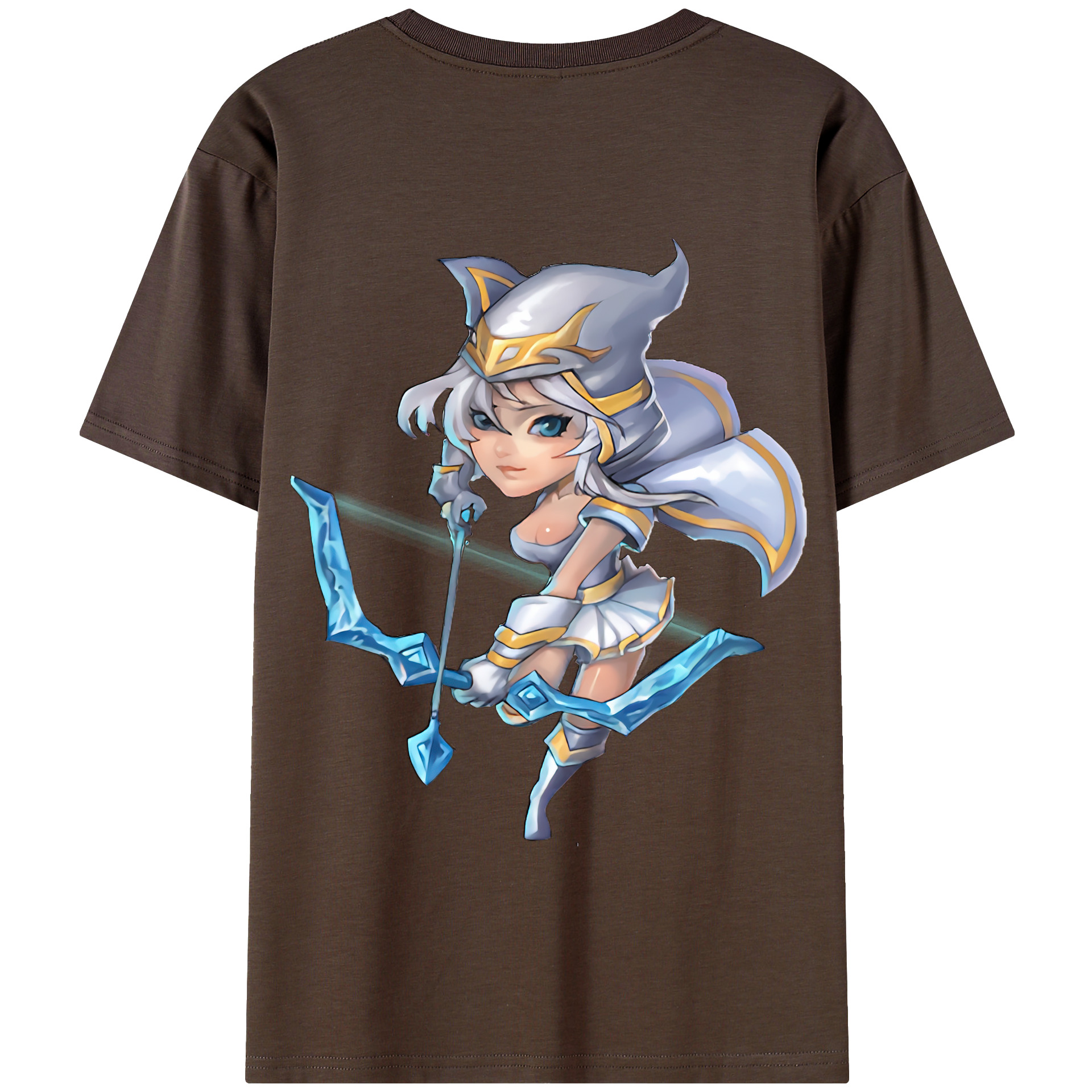 リーグ・オブ・レジェンド League of Legends LOL 綿100％半袖Tシャツ（背面プリント）