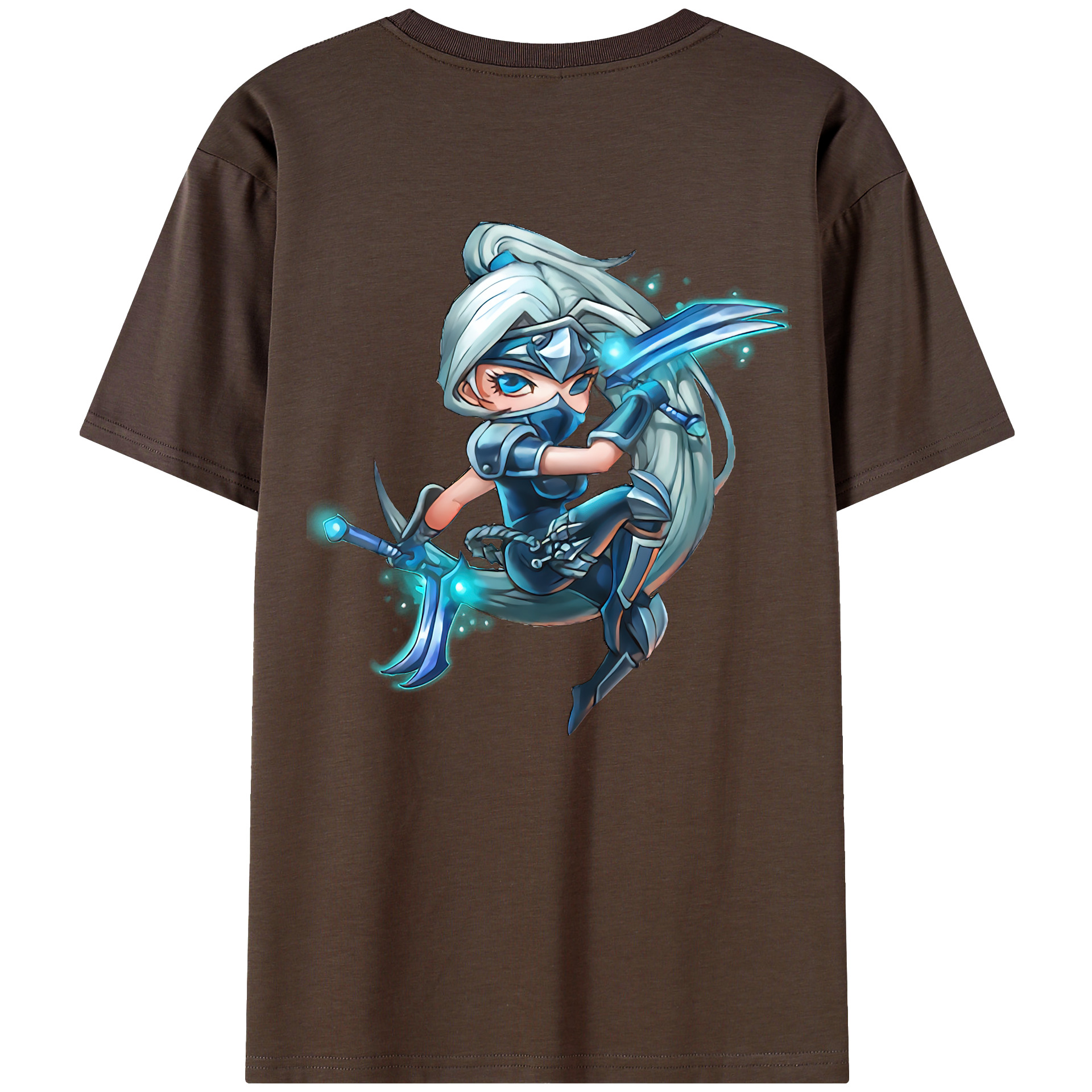 リーグ・オブ・レジェンド League of Legends LOL 綿100％半袖Tシャツ（背面プリント）