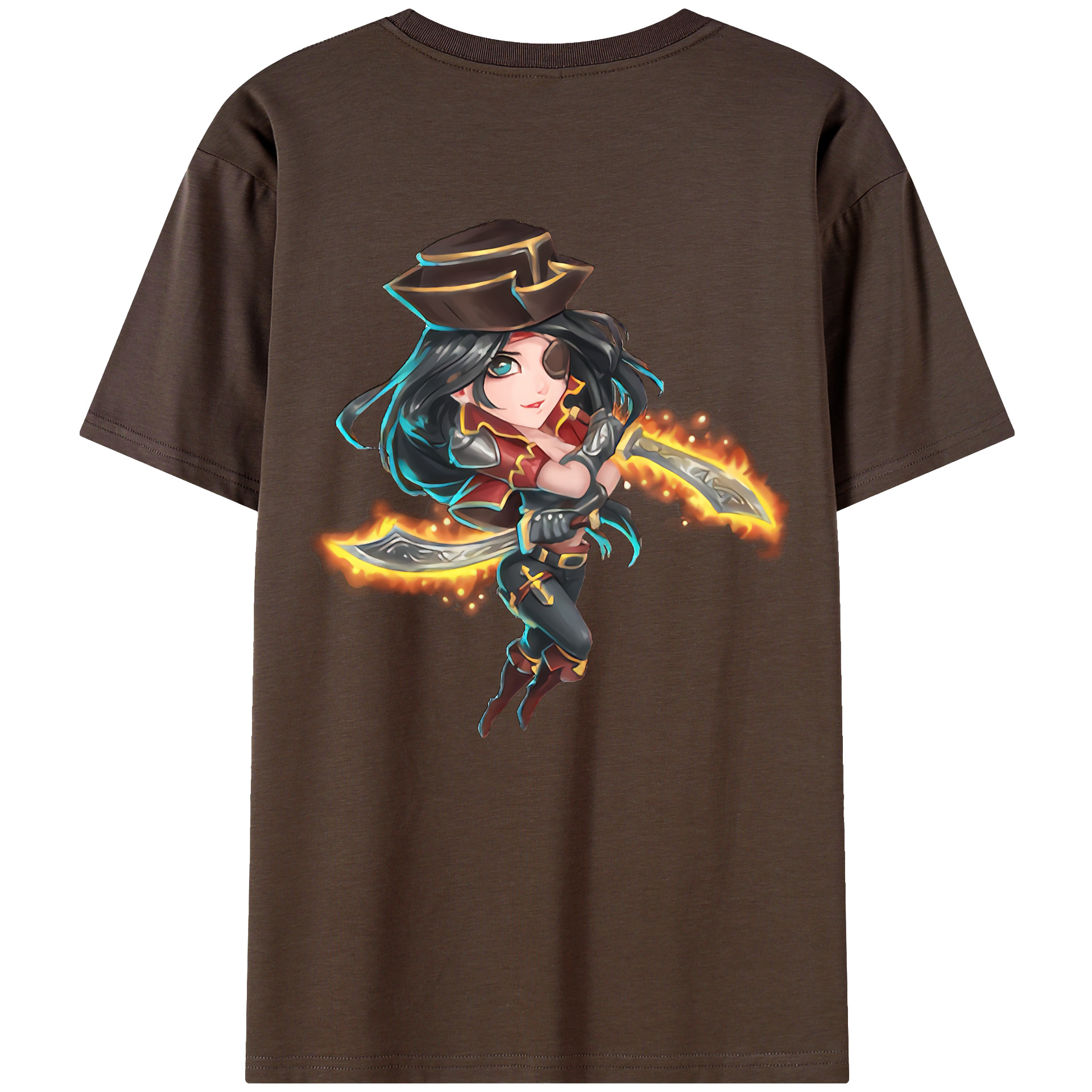 リーグ・オブ・レジェンド League of Legends LOL 綿100％半袖Tシャツ（背面プリント）