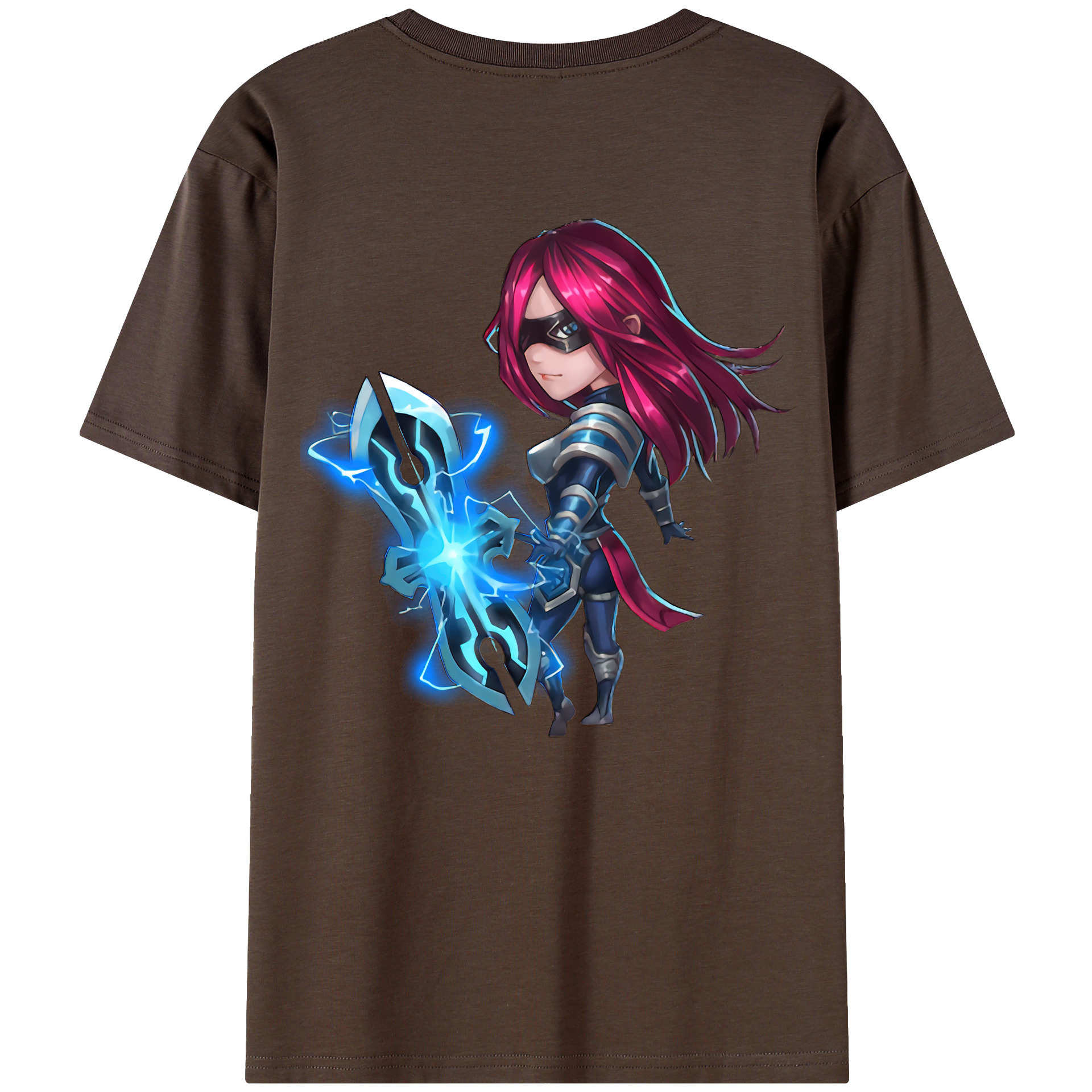リーグ・オブ・レジェンド League of Legends LOL 綿100％半袖Tシャツ（背面プリント）