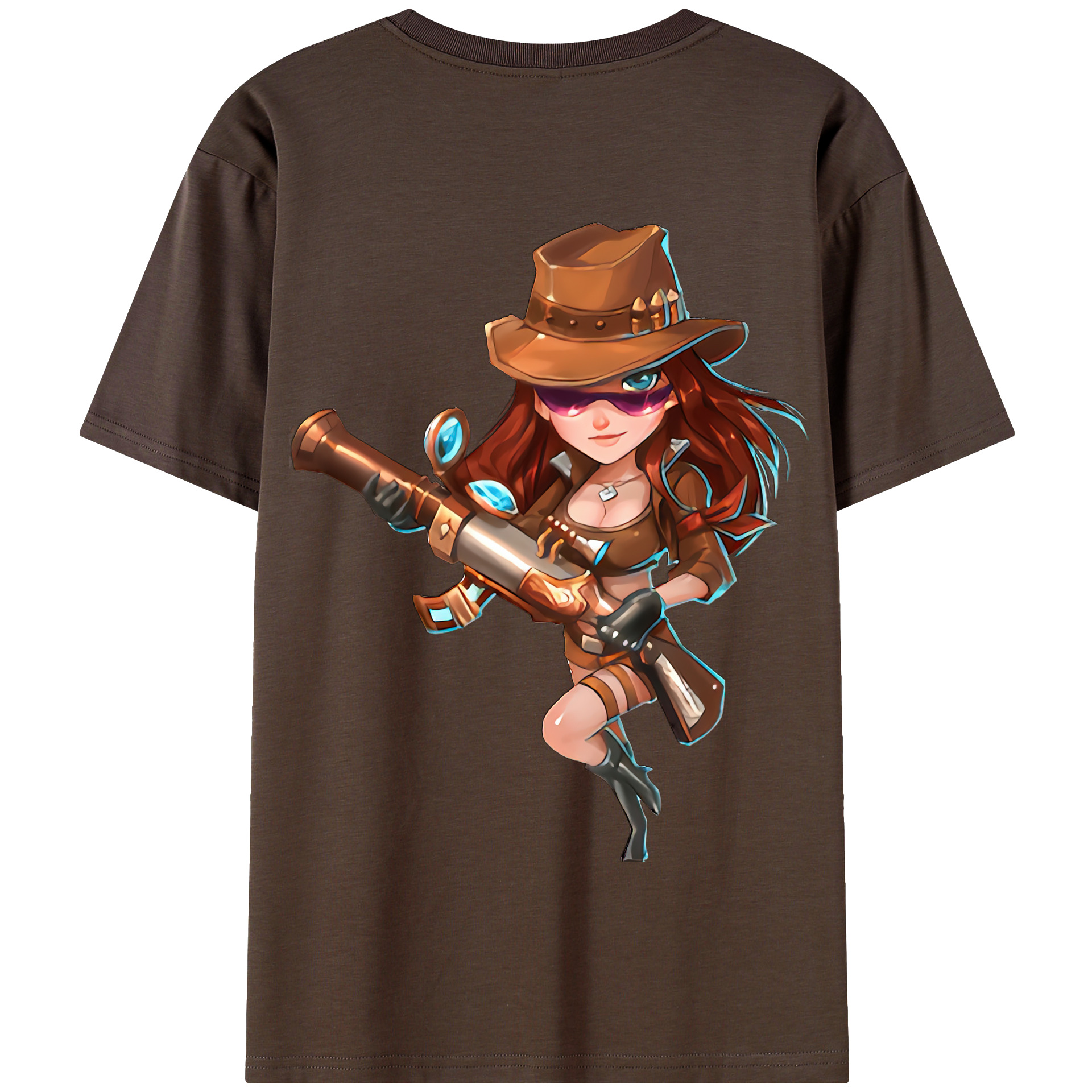 リーグ・オブ・レジェンド League of Legends LOL 綿100％半袖Tシャツ（背面プリント）