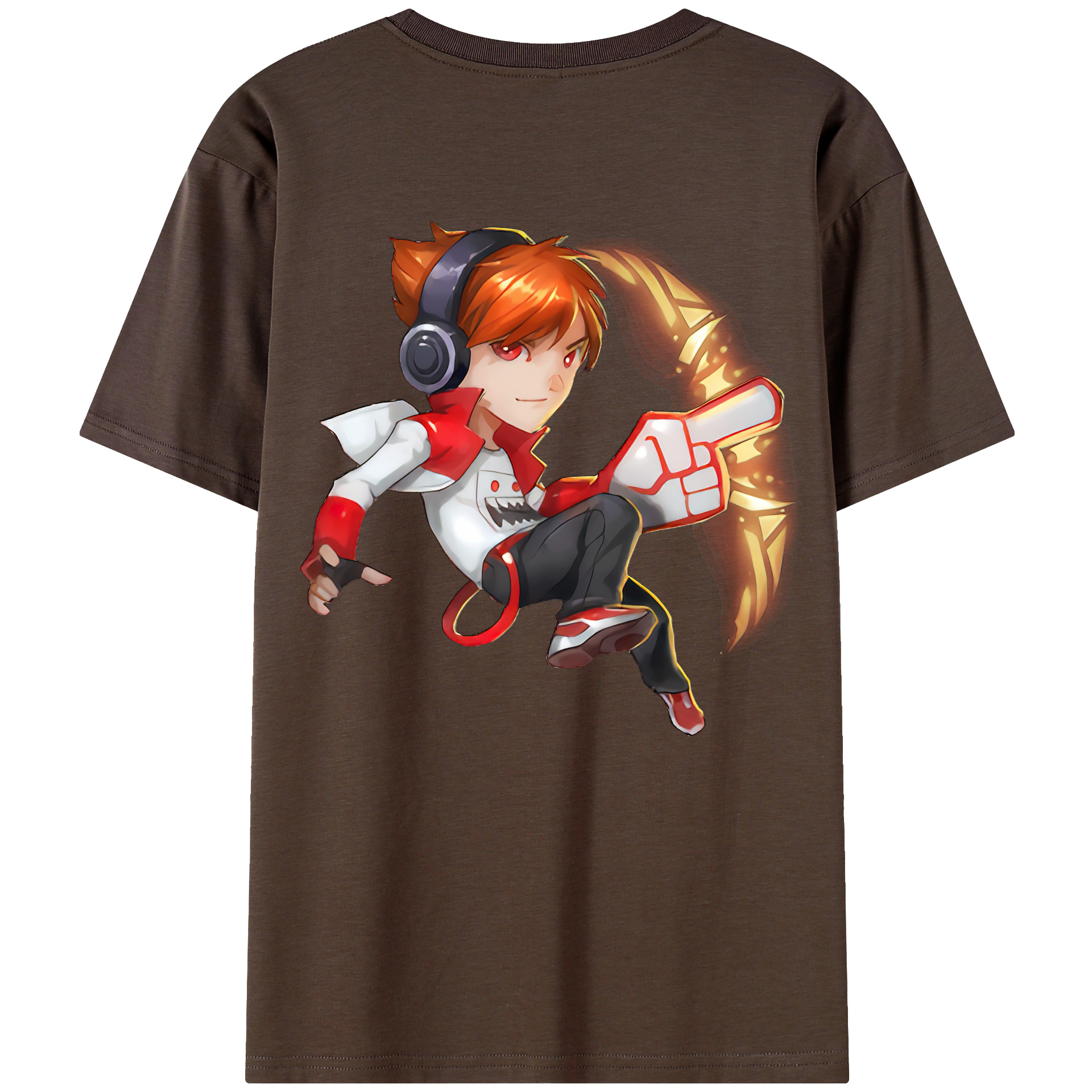 リーグ・オブ・レジェンド League of Legends LOL 綿100％半袖Tシャツ（背面プリント）