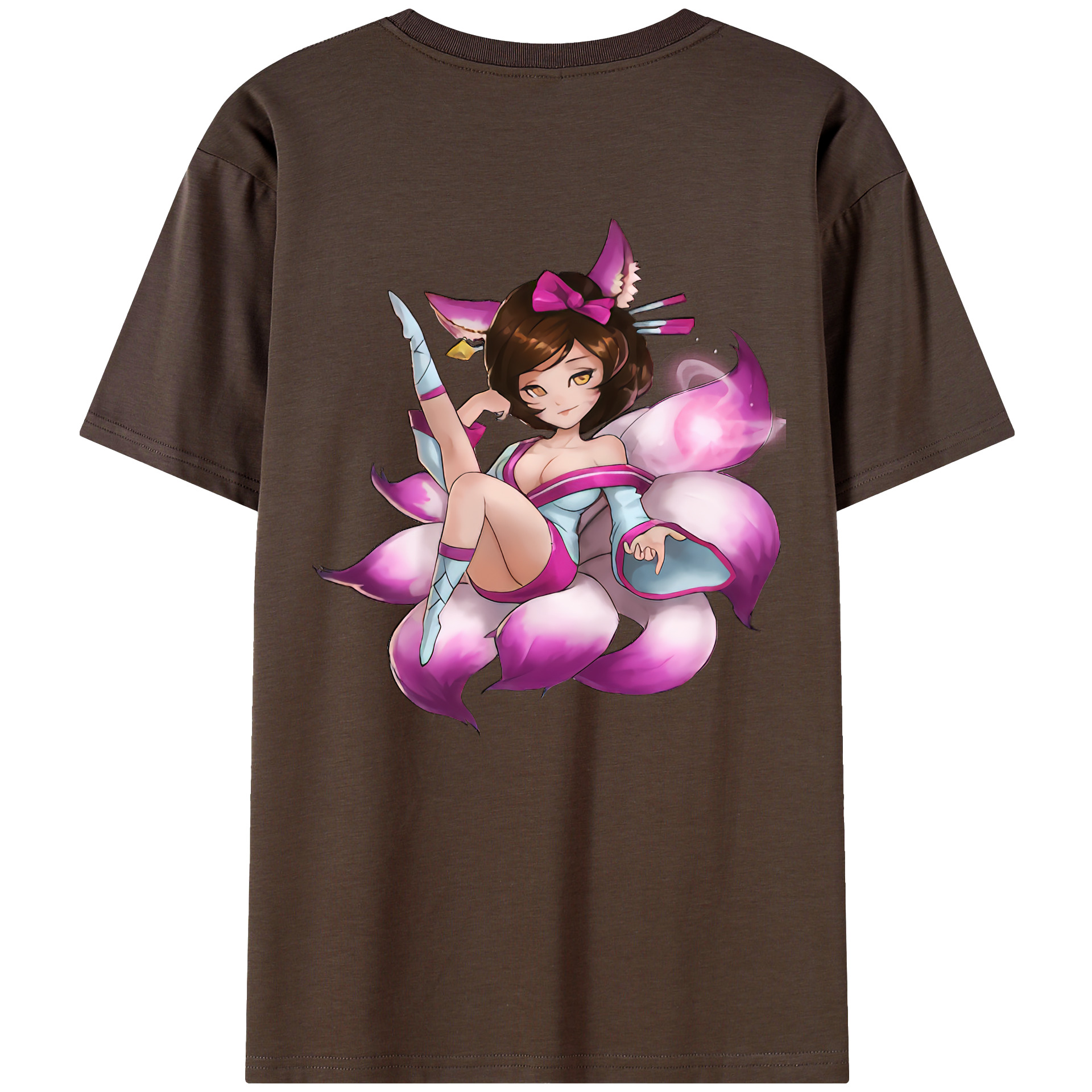 リーグ・オブ・レジェンド League of Legends LOL 綿100％半袖Tシャツ（背面プリント）