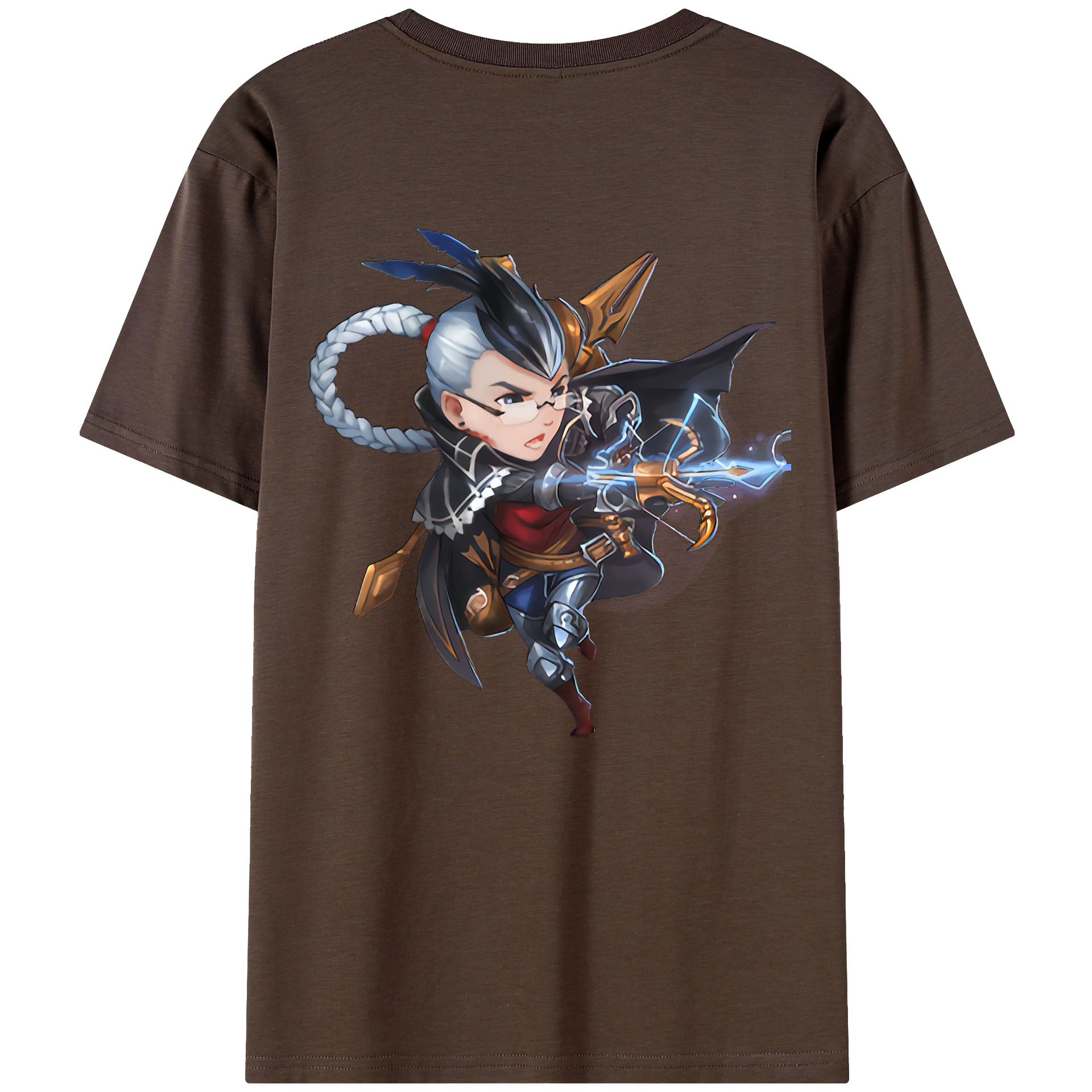 リーグ・オブ・レジェンド League of Legends LOL 綿100％半袖Tシャツ（背面プリント）