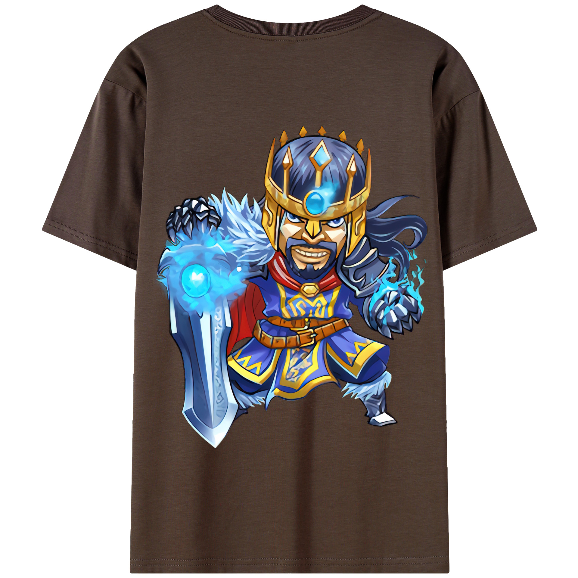 リーグ・オブ・レジェンド League of Legends LOL 綿100％半袖Tシャツ（背面プリント）
