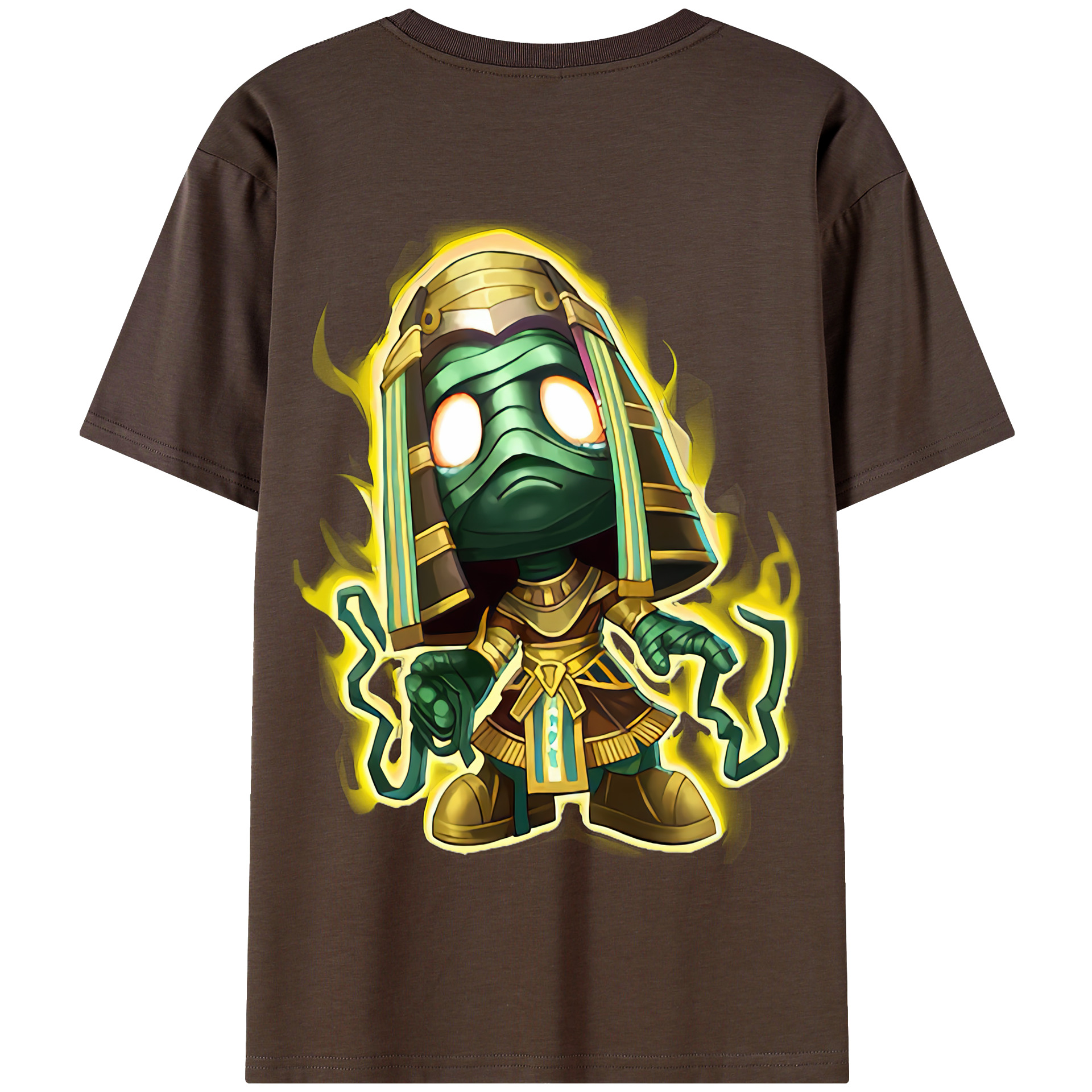 リーグ・オブ・レジェンド League of Legends LOL 綿100％半袖Tシャツ（背面プリント）