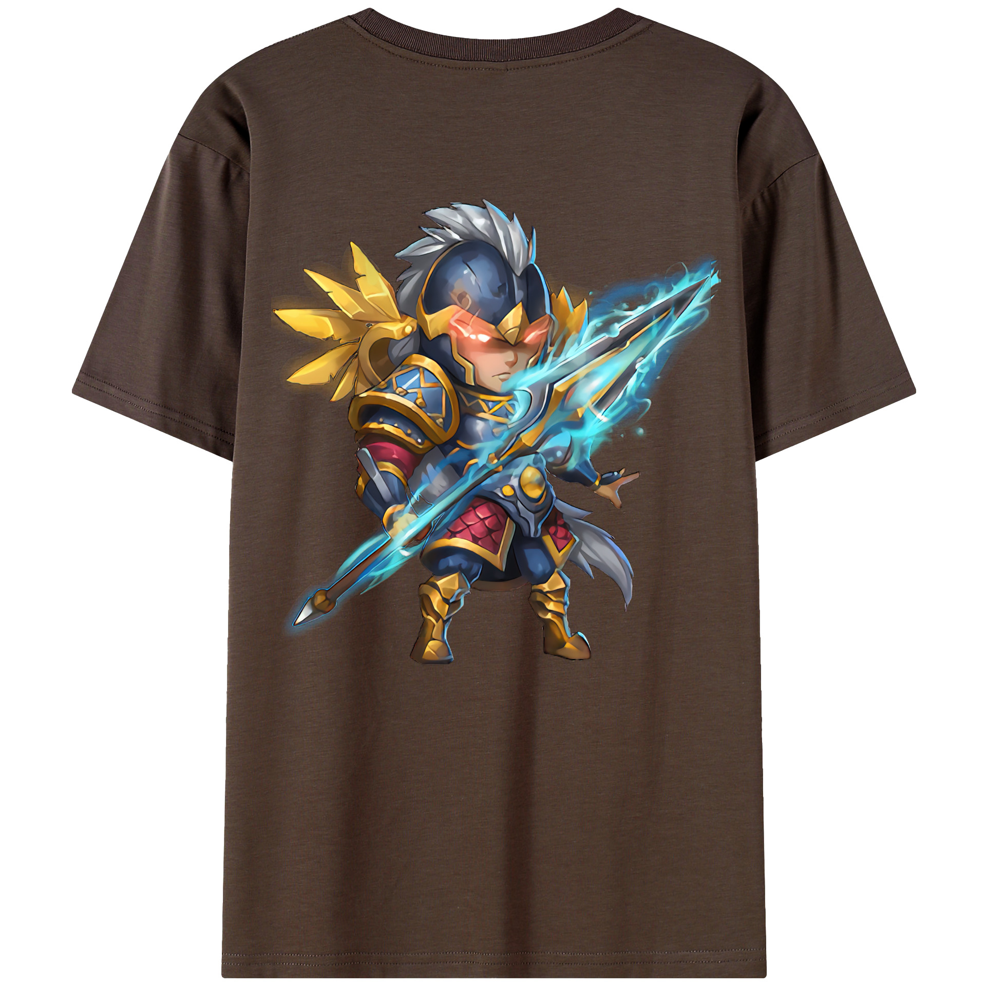リーグ・オブ・レジェンド League of Legends LOL 綿100％半袖Tシャツ（背面プリント）
